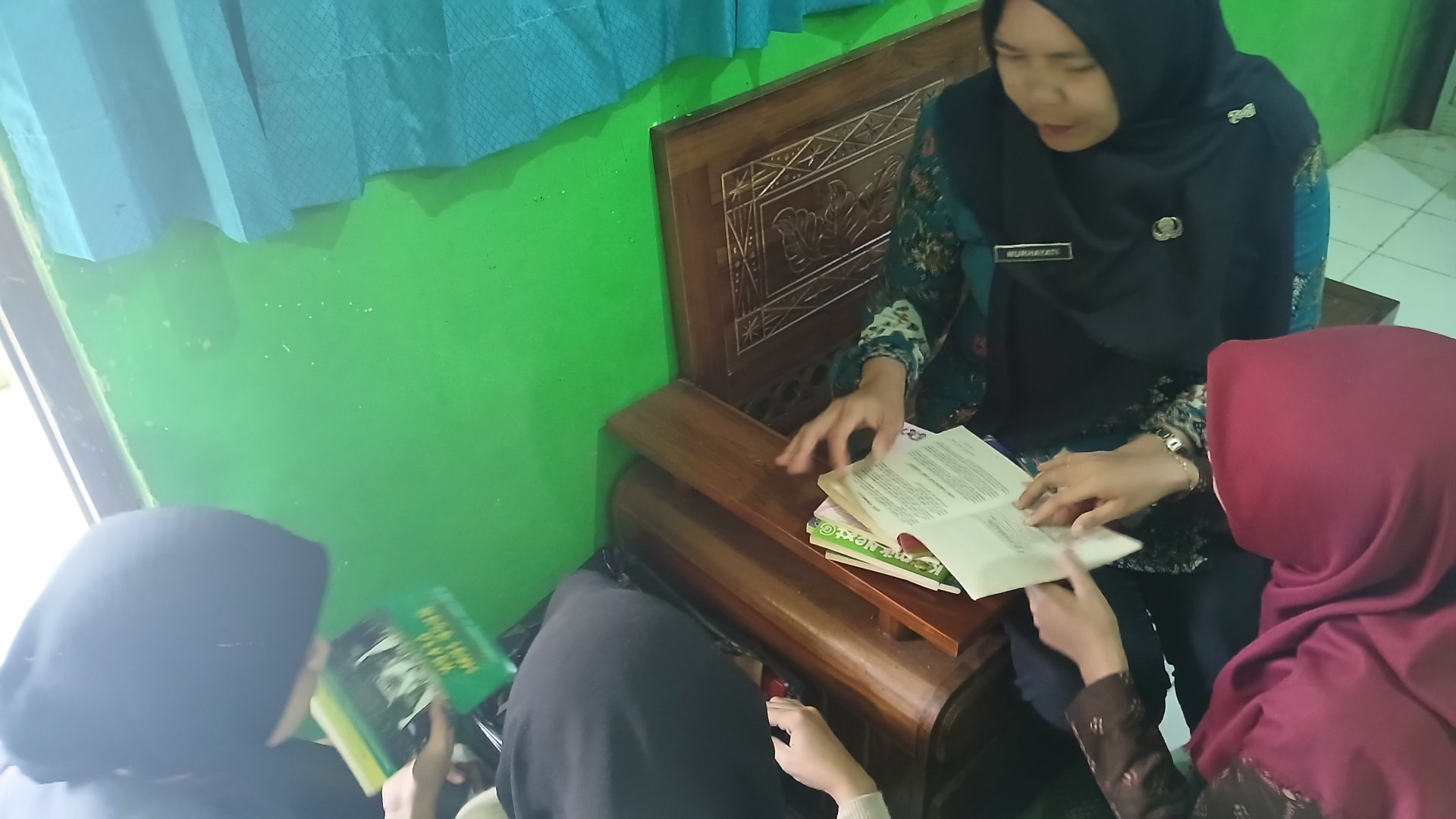 Pemaparan Program kerja dengan pihak sekolah