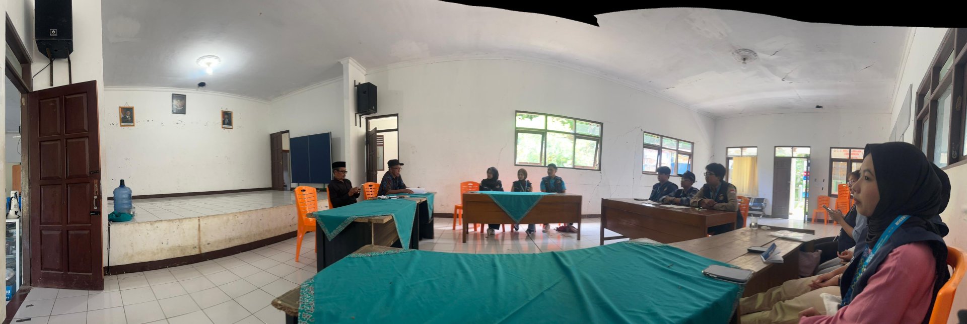 pemantapan program kerja tentatif bersama kepala dan sekertaris desa