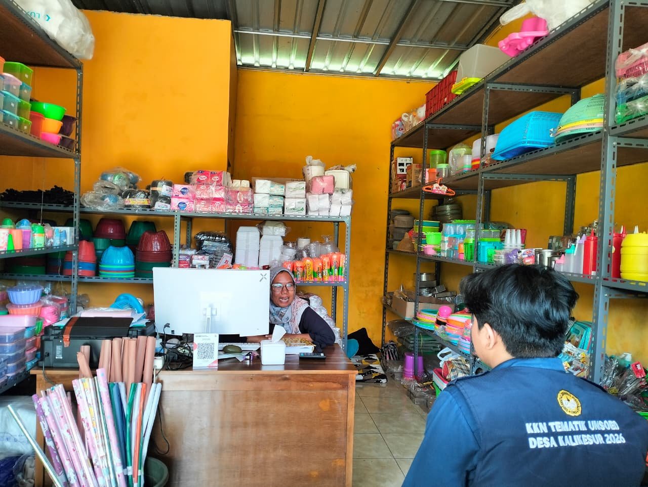 Koordinasi proker Ekonomi dengan ketua paguyuban UMKM dan Pengurus BUMDes