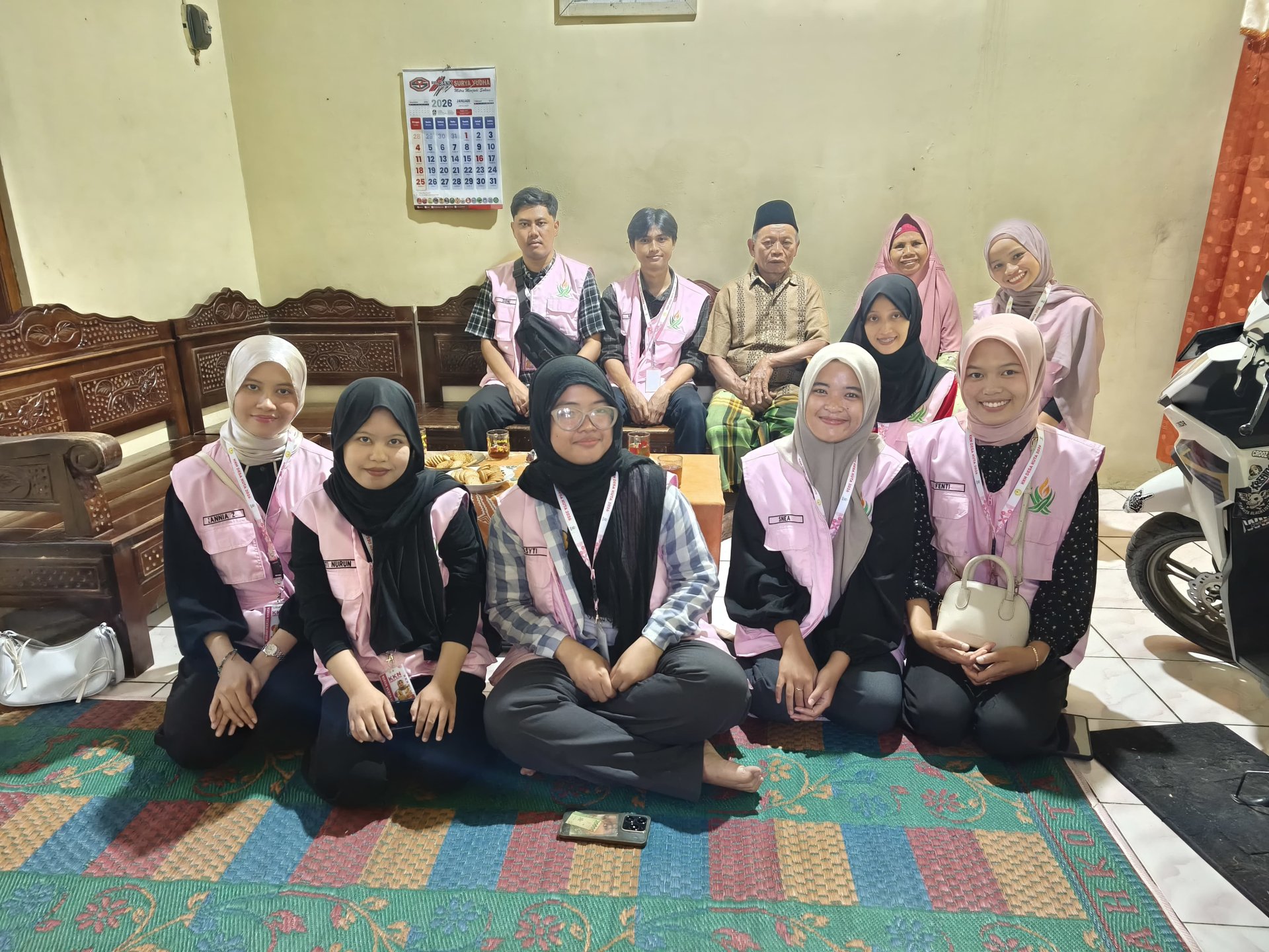 Kegiatan hari kedua KKN Desa Kuta