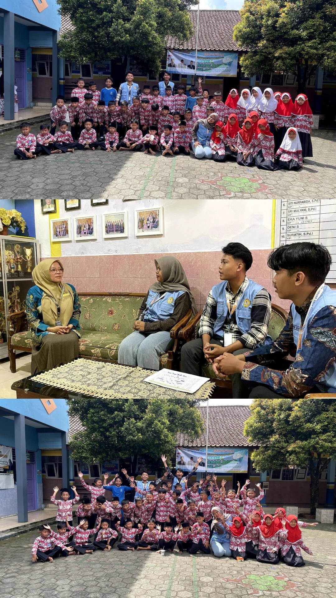 Kunjungan ke Madrasah Ibtidaiyah Muhamadiyah di Desa Losari