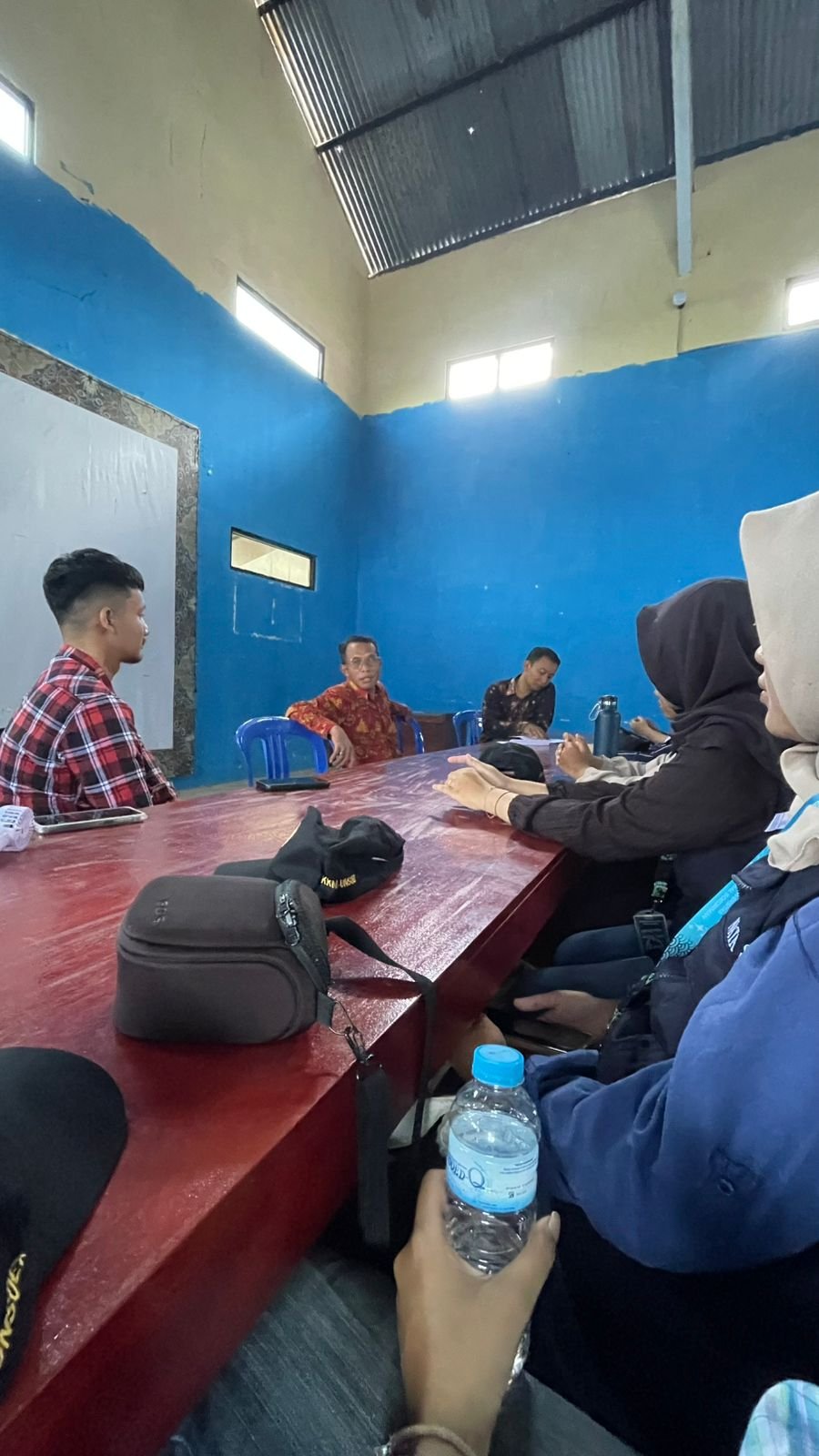 Kunjungan dan penyebaran undangan pemaparan proker