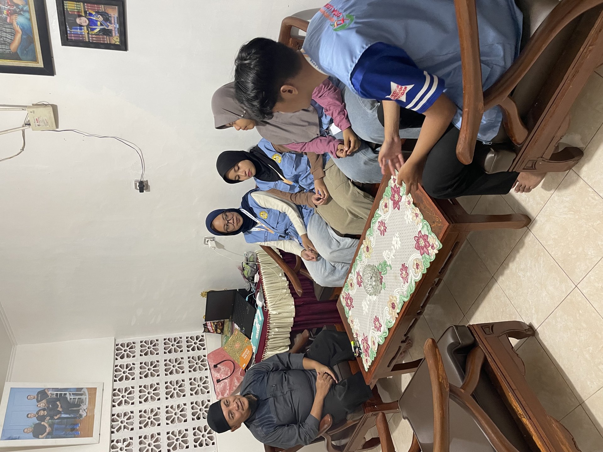 Kunjungan ke sekdes losari