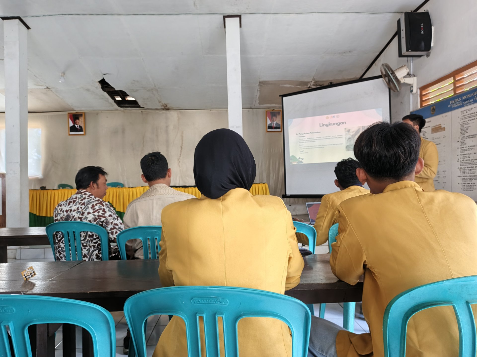 Kunjungan ke Balai Desa untuk Pemaparan Proker Tentatif