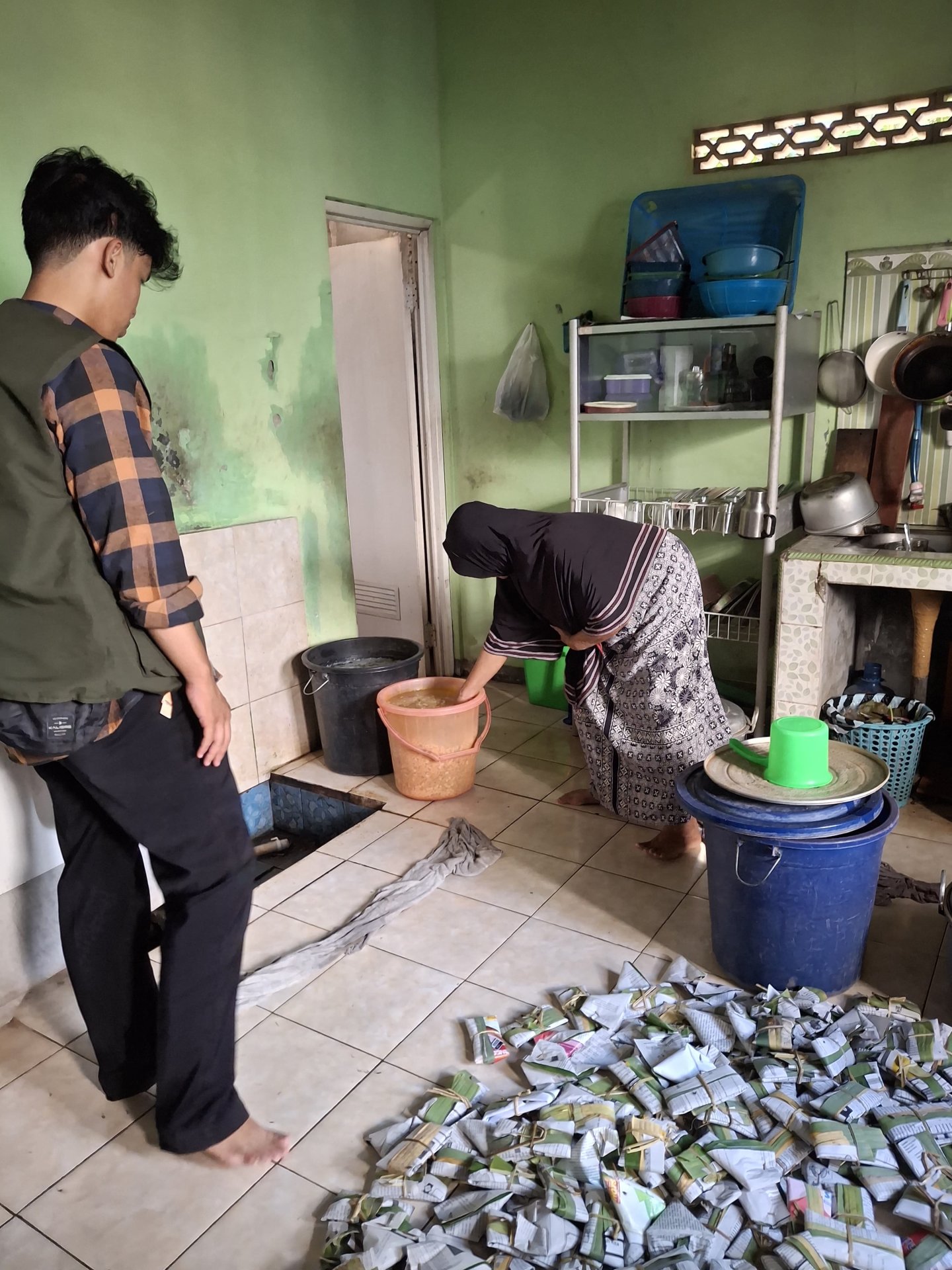 Kunjungan UMKM Tempe Kedelai