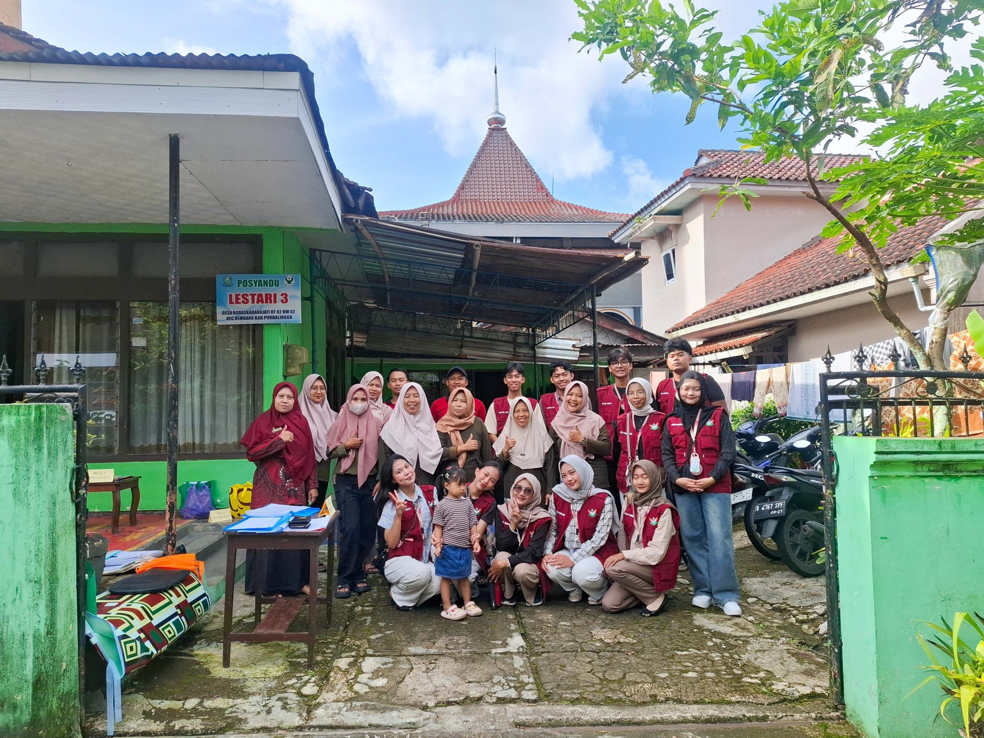 Posyandu Ke-1 di Desa Bodas