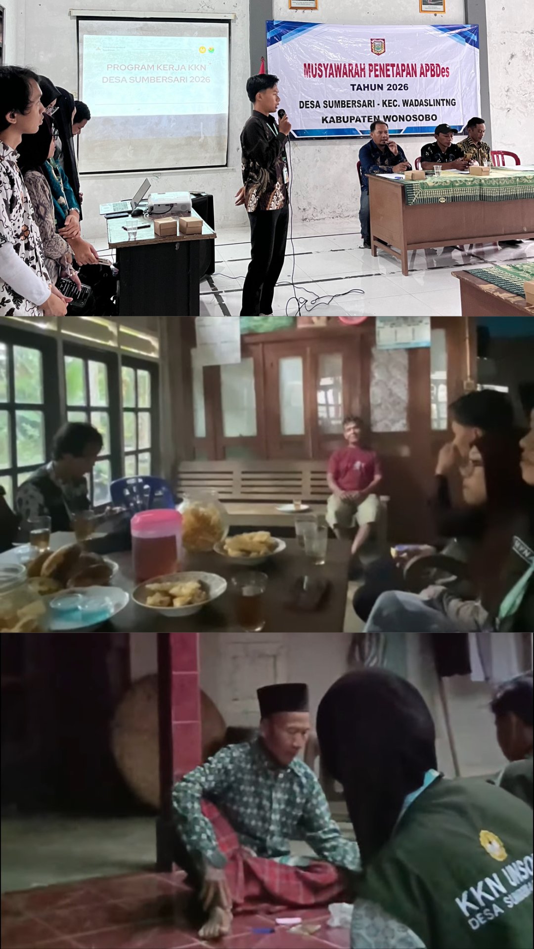 KKN Unsoed Desa Sumbersari Day 2 Kamis, 8 Januari 2025