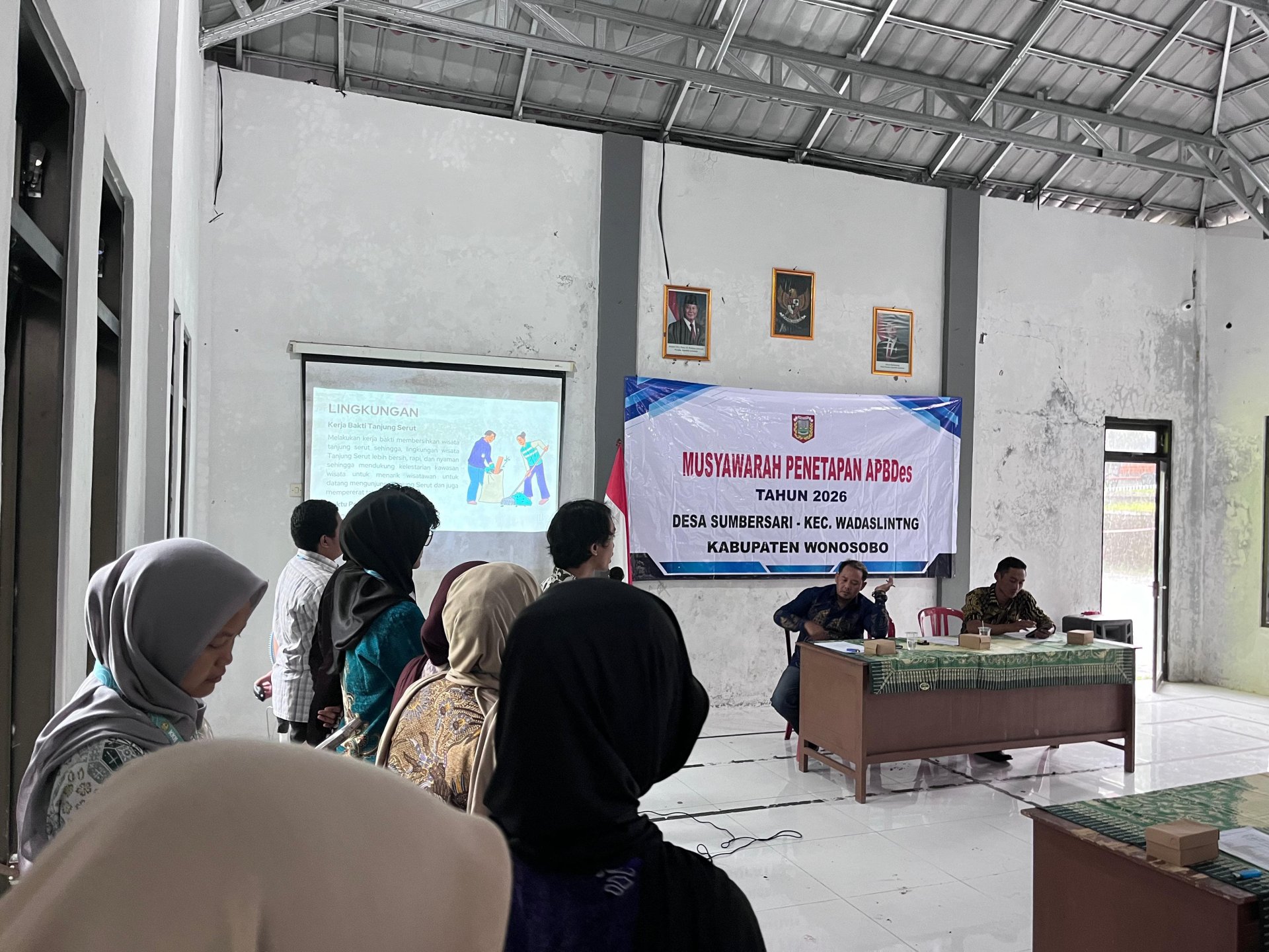 KKN Desa Sumbersari Kabupaten Wonosobo. Hari Ke-2