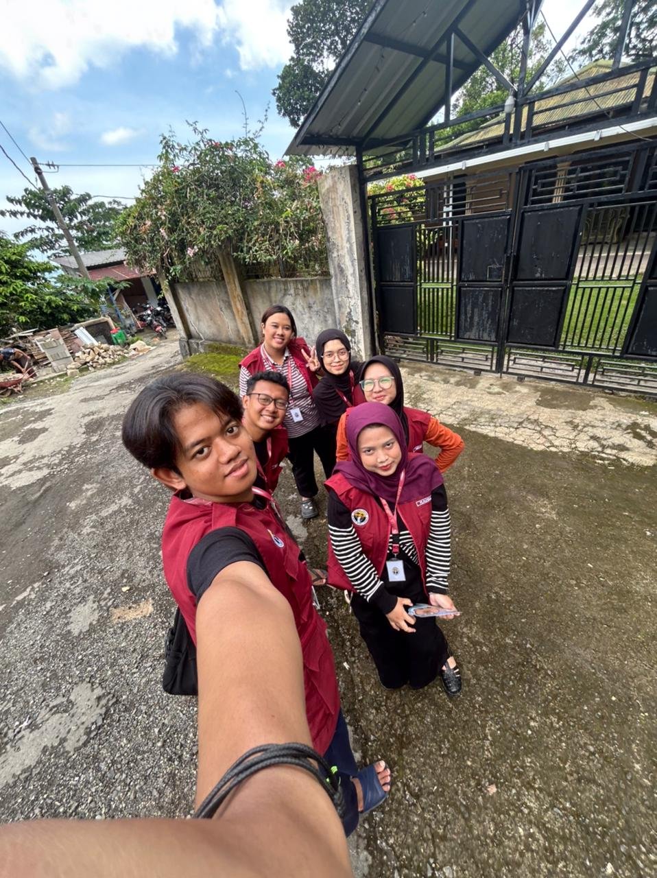 8 Januari 2026 (Pemasangan Tampah & Kunjungan)