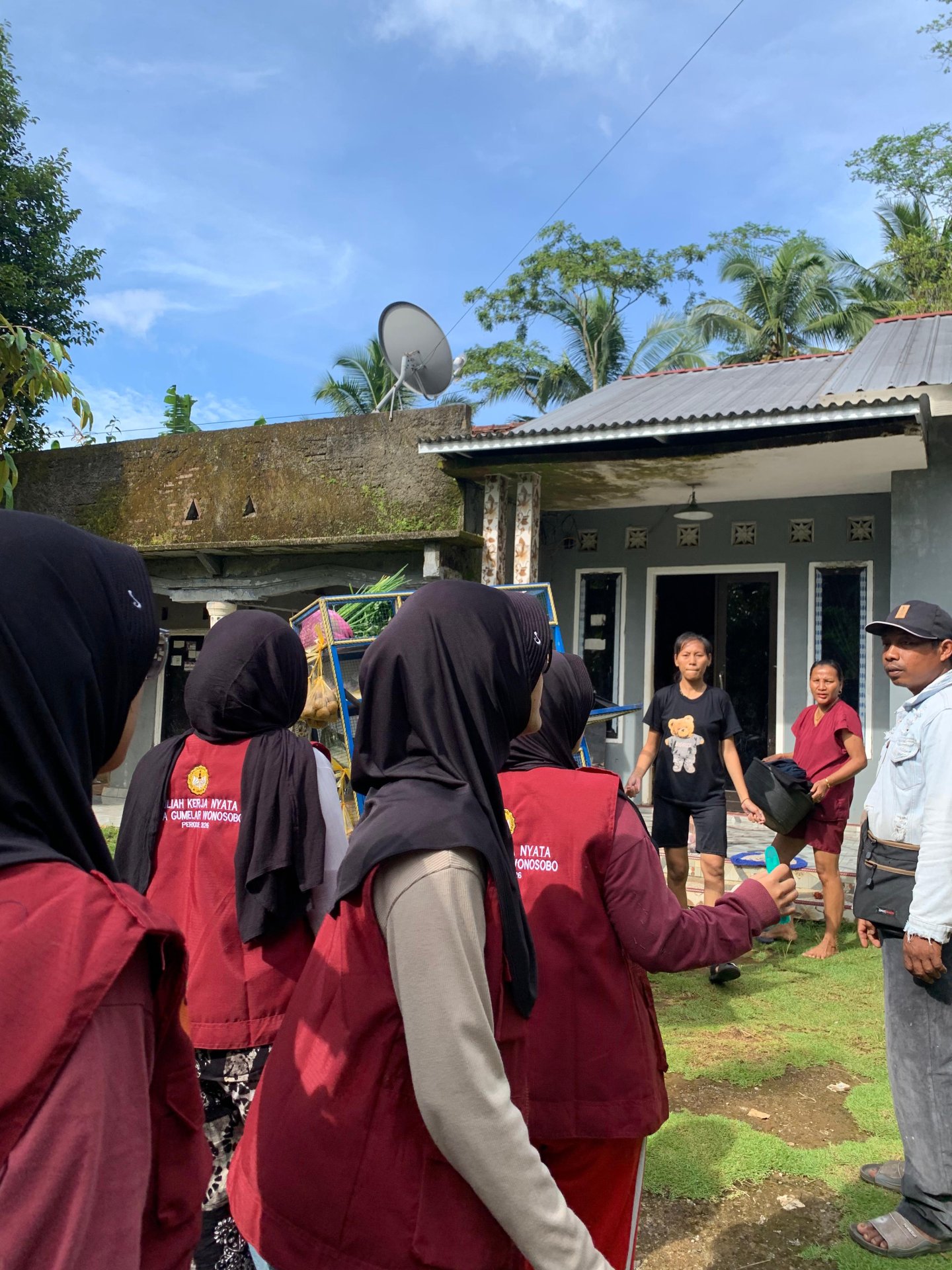 KKN Hari Kedua Desa Gumelar