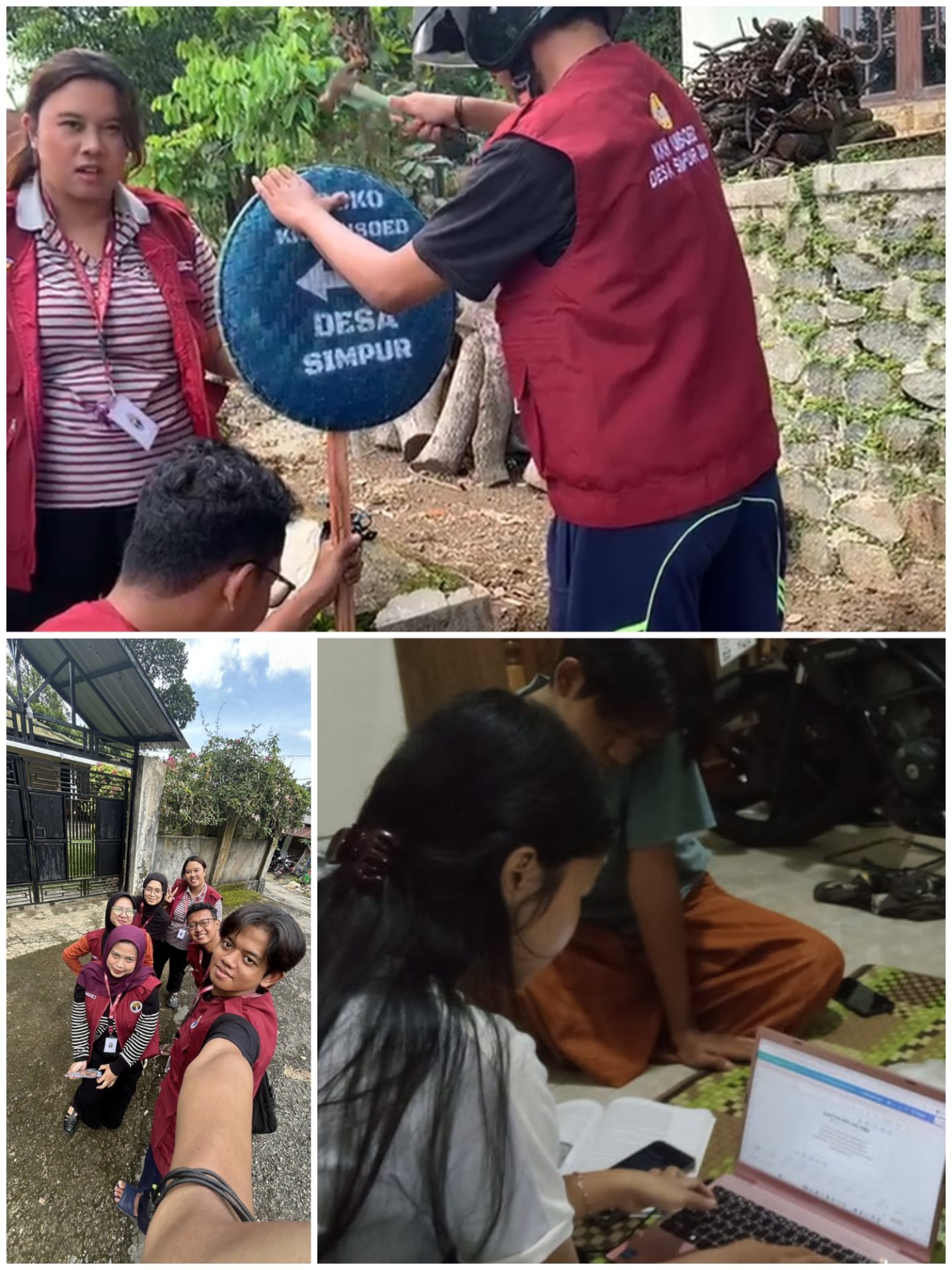 Memasang Papan Petunjuk Arah dan Membuat Konten