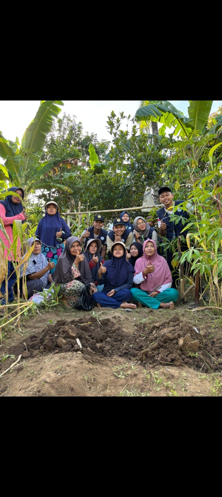 Pemaparan proker, kerja bakti kkn hari ke-2