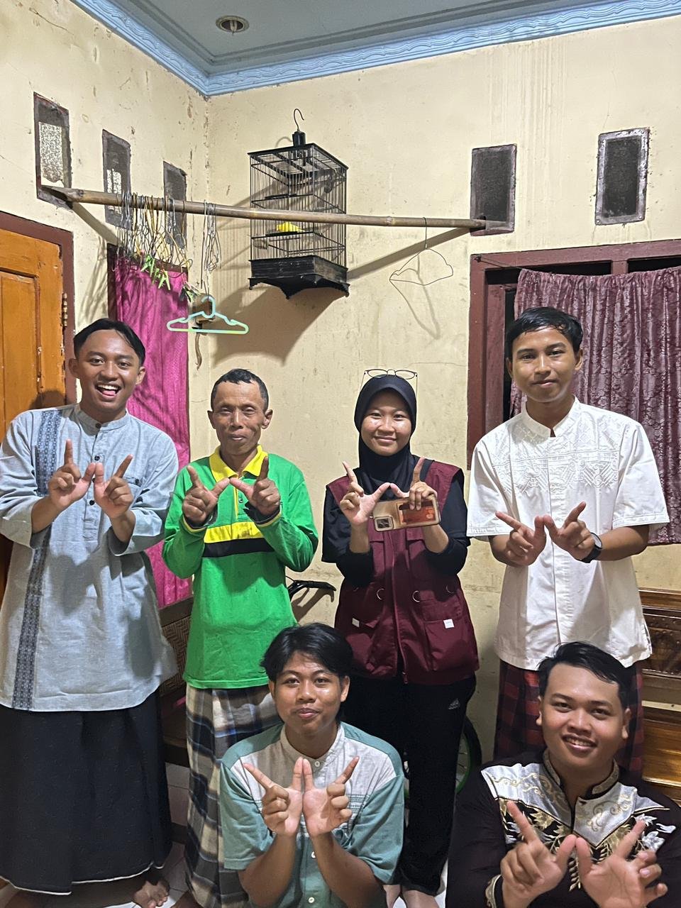 Silaturahmi dan pemaparan proker kepada ketua kelompok Tani Dusun 3