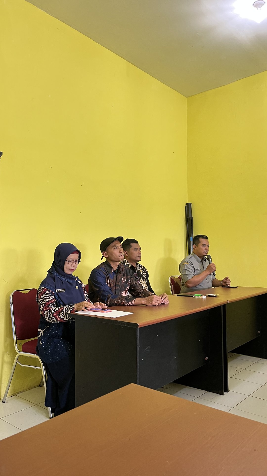 Diseminasi Kajian Pengembangan Kawasan Kalibawang, Kaliwiro, dan Wadaslintang (Bakalintang) di Balai Penyuluh Pertanian (BPP) Kec. Wadaslintang.