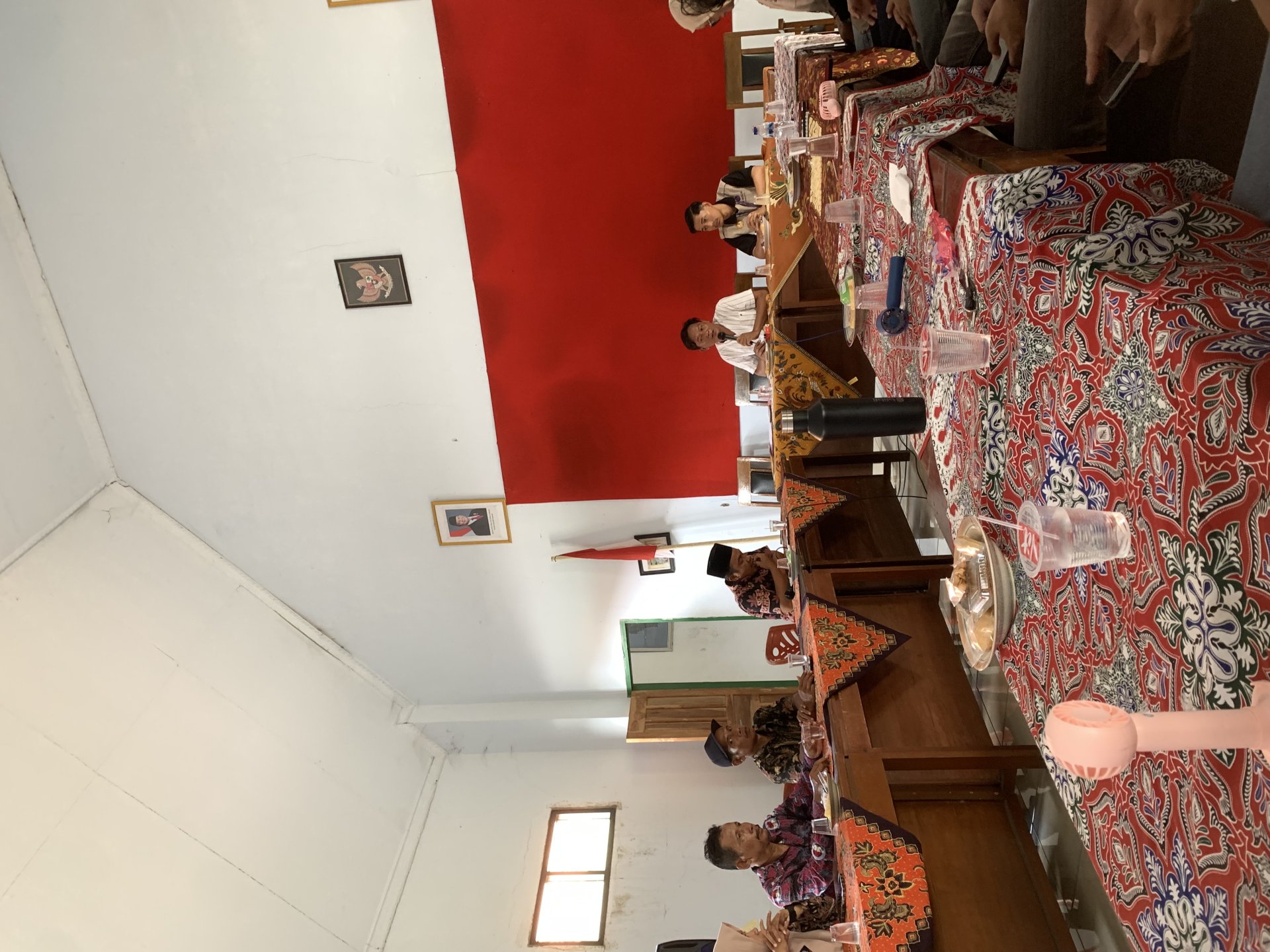 Perkenalan dan Pemaparan Proker Kepada Perangkat Desa Mangli