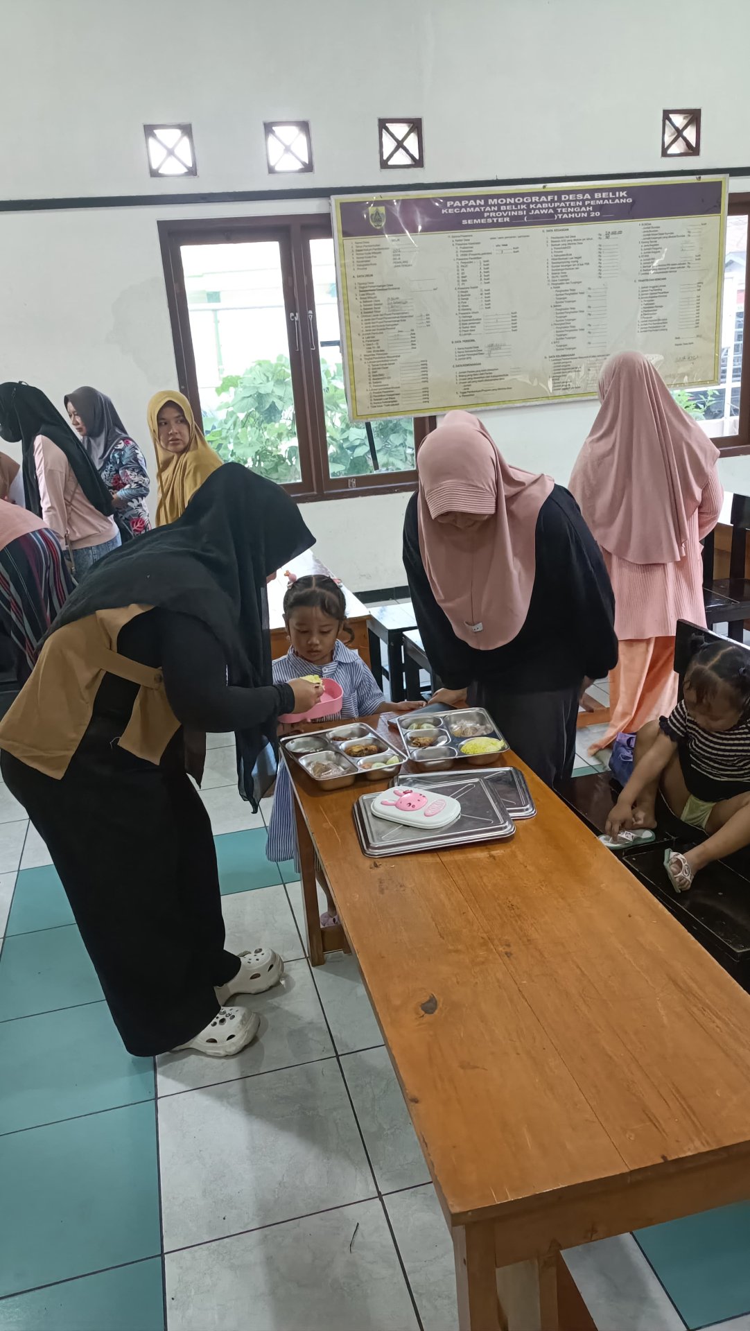 Day 2 - Pembagian MBG Di Balai Desa Belik