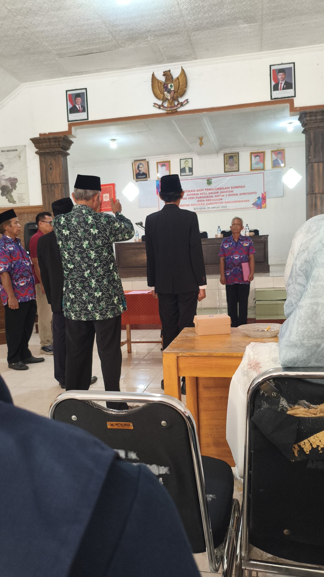 Kegiatan hari kedua kkn di desa Brengkok