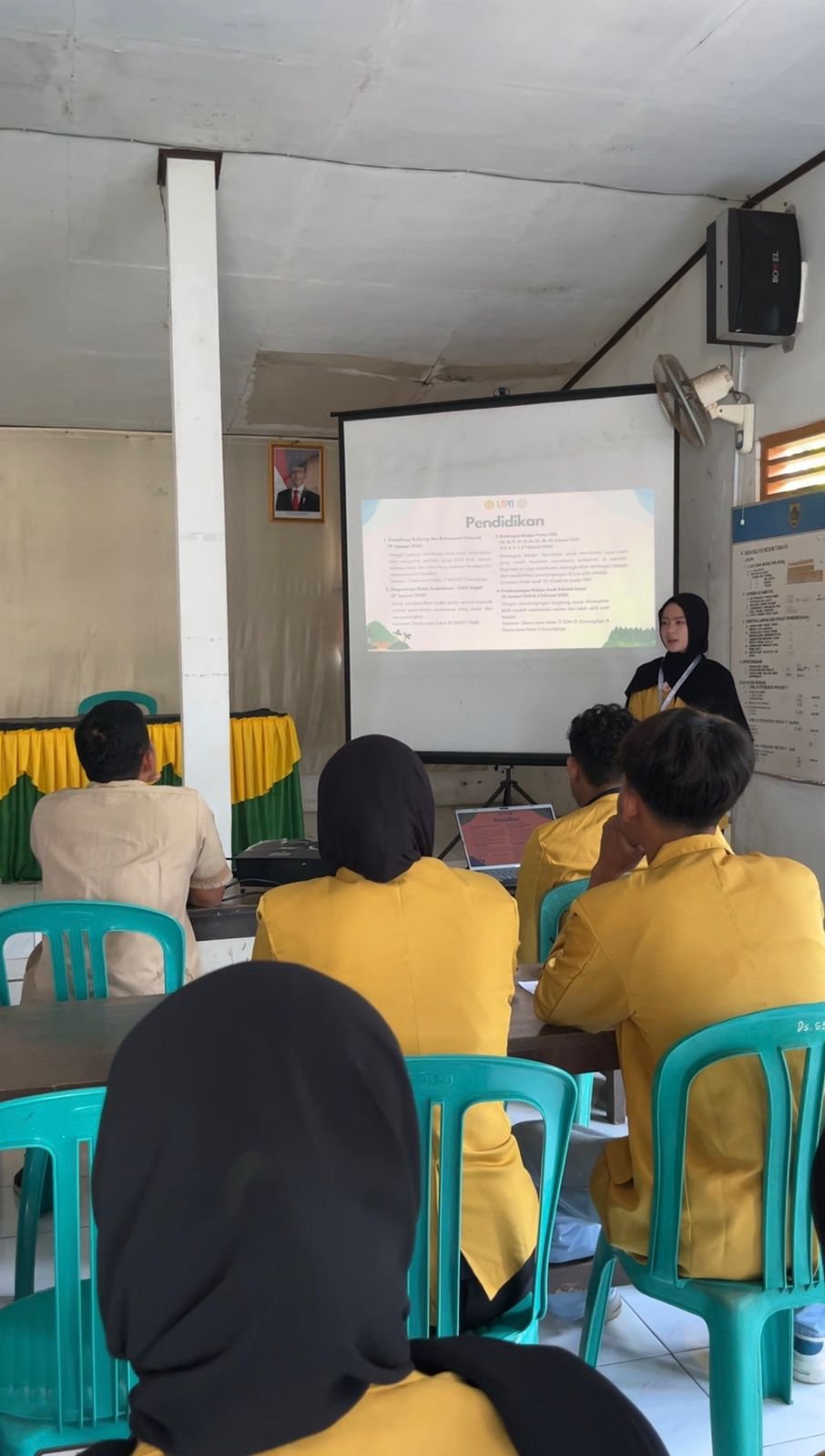 Pemaparan program kerja divisi pendidikan KKN Unsoed Periode Januari-Februari 2026