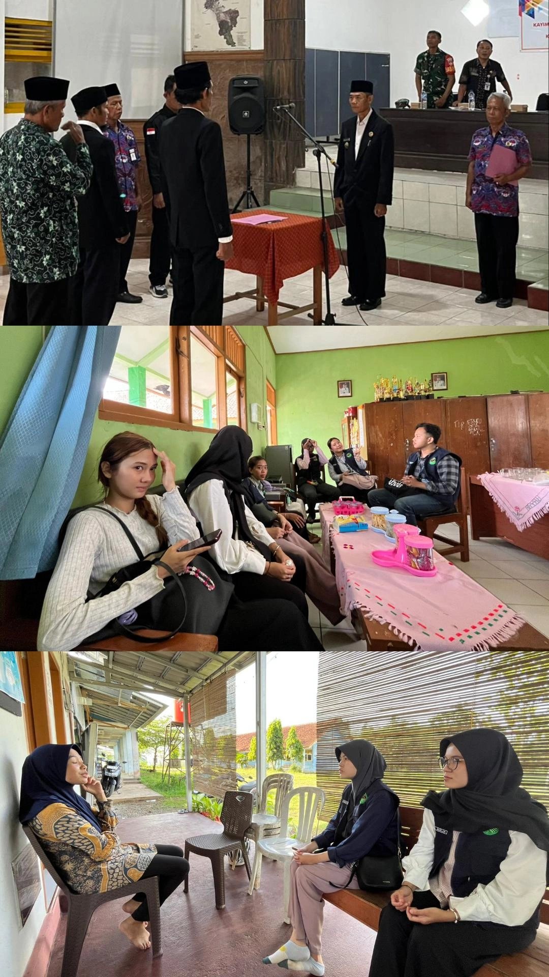 Pelantikan Kayim dan Koordinasi Program Kerja KKN Desa Brengkok