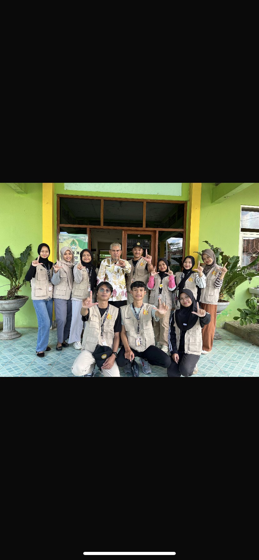 Silaturahmi ke rw setempat, dan koordinasi ke sekolah