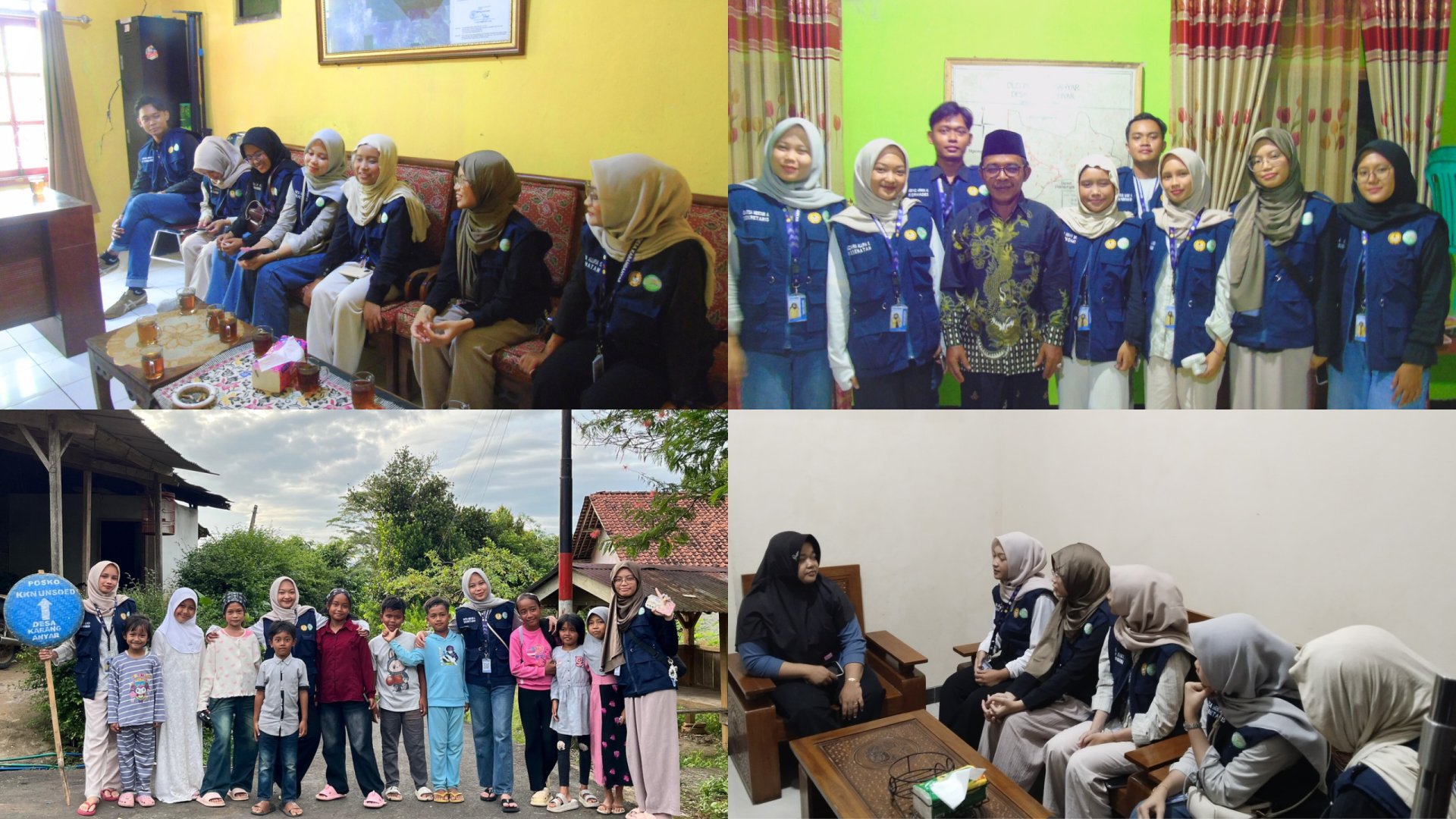 Kegiatan Hari Kedua KKN di Desa Karanganyar, Wadaslintang: Kunjungan ke Tokoh-tokoh Desa