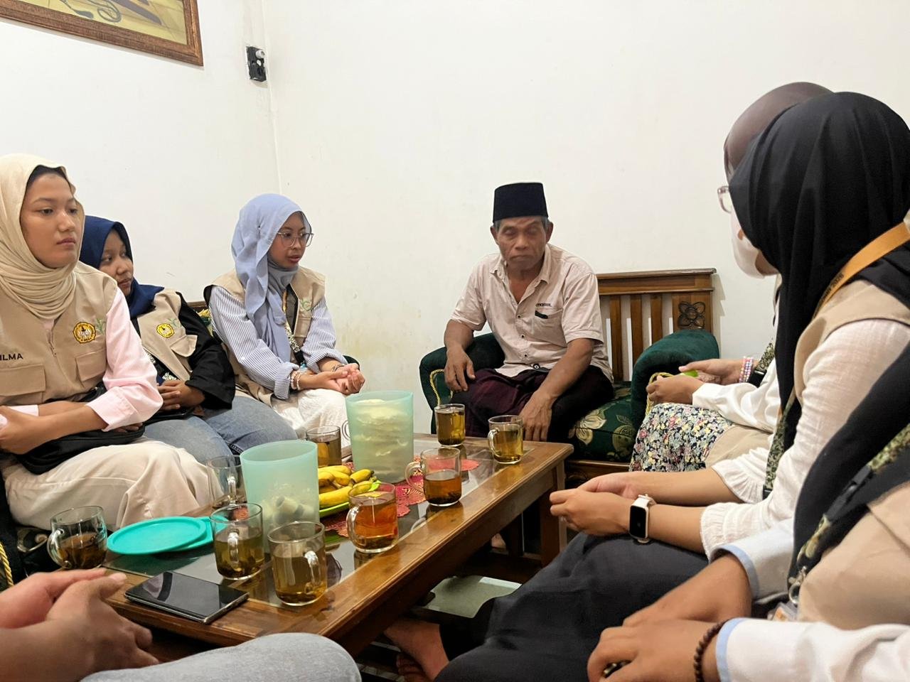 observasi dan koordinasi lingkungan sekitar desa