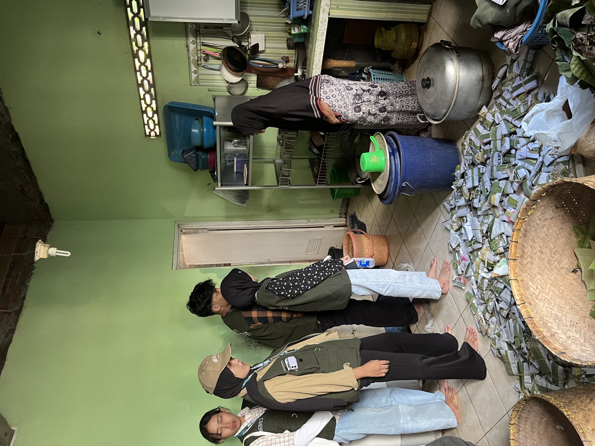 Kunjungan UMKM Tempe Kedelai