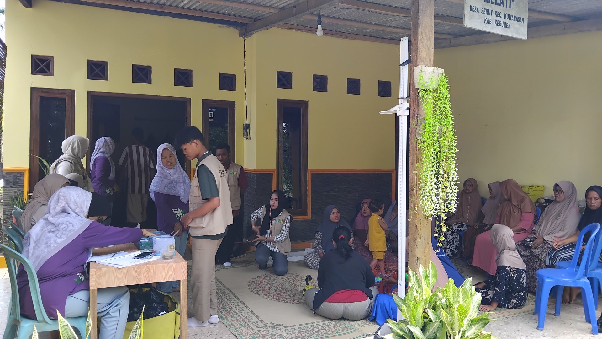 Day 2 - Pendampingan posyandu lansia dan balita