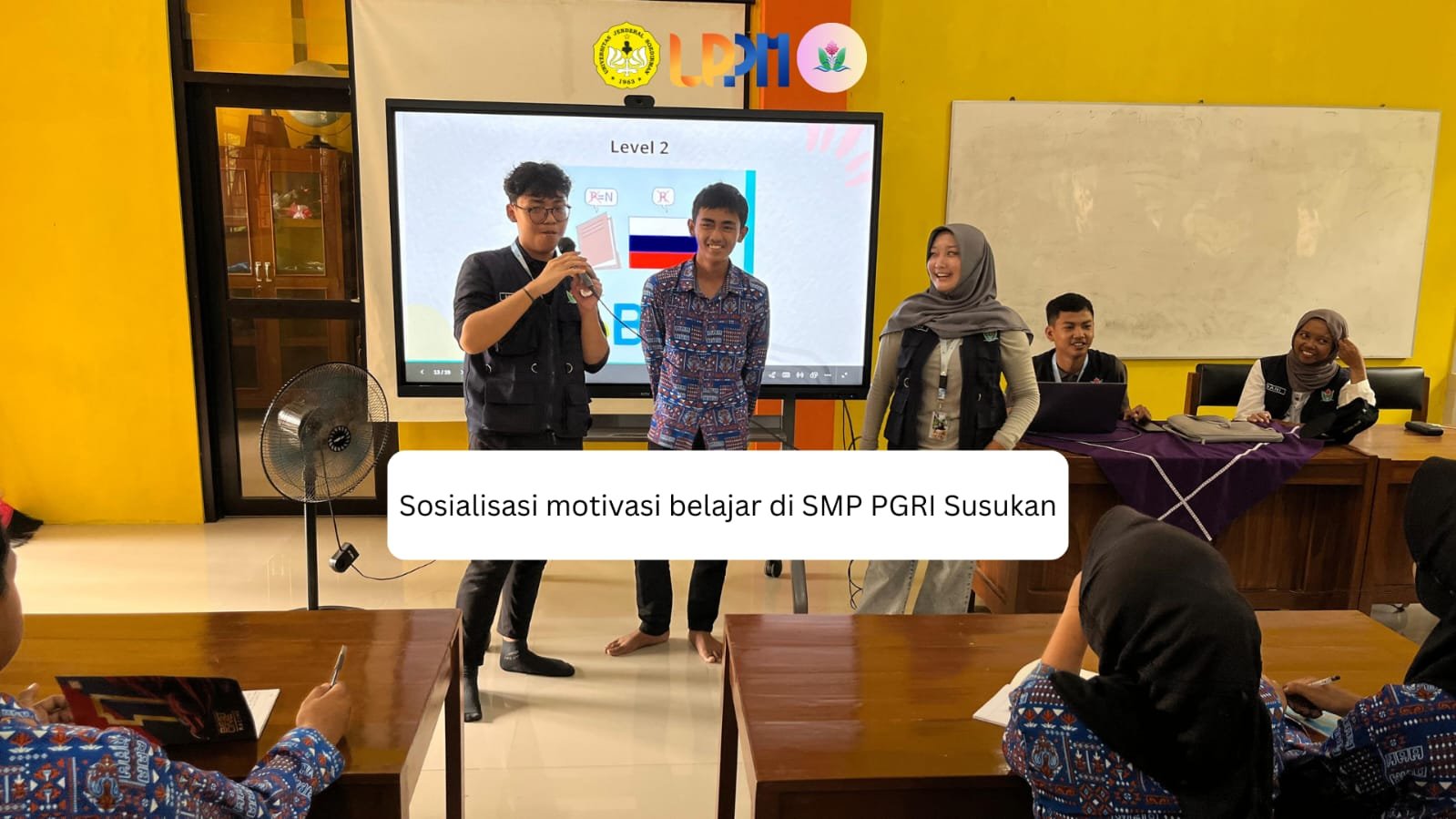 Kegiatan Penyuluhan Motivasi Belajar kepada Siswa/i SMP PGRI Susukan