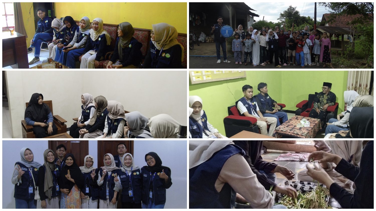 Kegiatan hari kedua KKN di Desa Karanganyar Kecamatan Wadaslintang Kabupaten Wonosobo