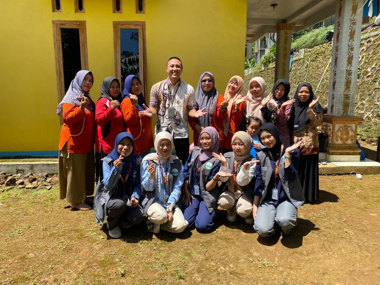 Pendampingan posyandu desa Danasari