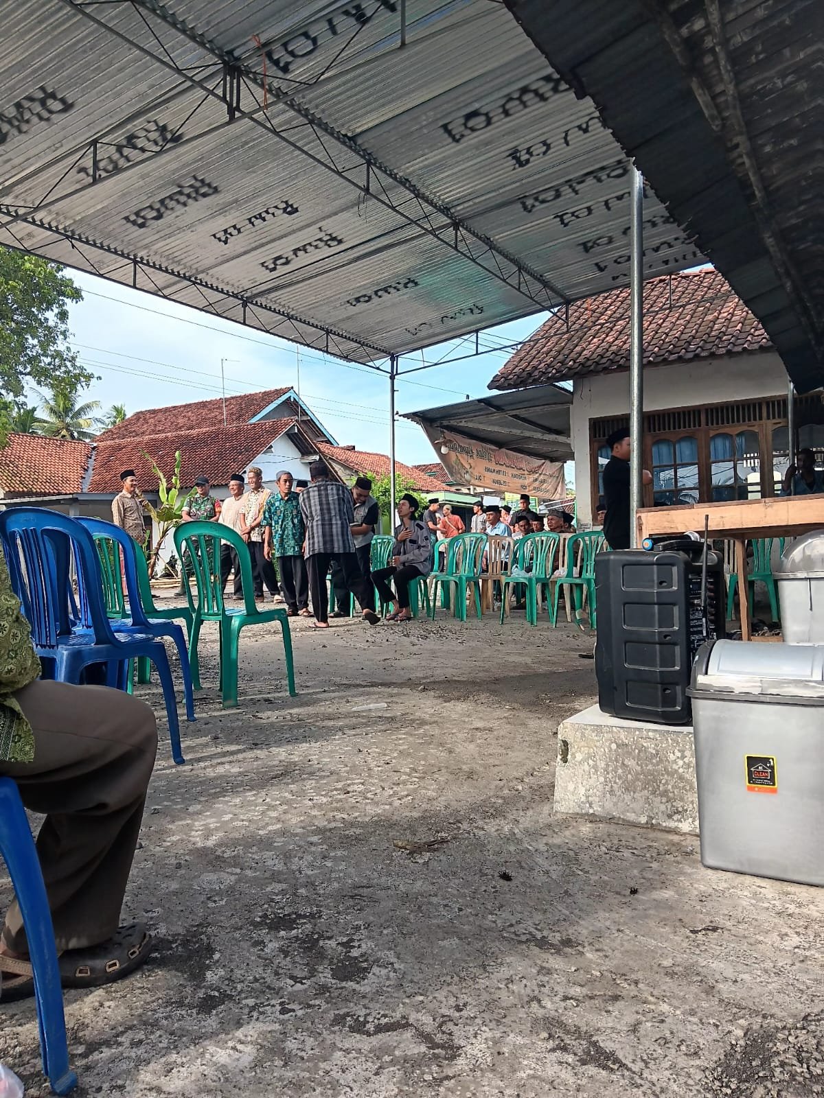 Takziah ke warga rt 2