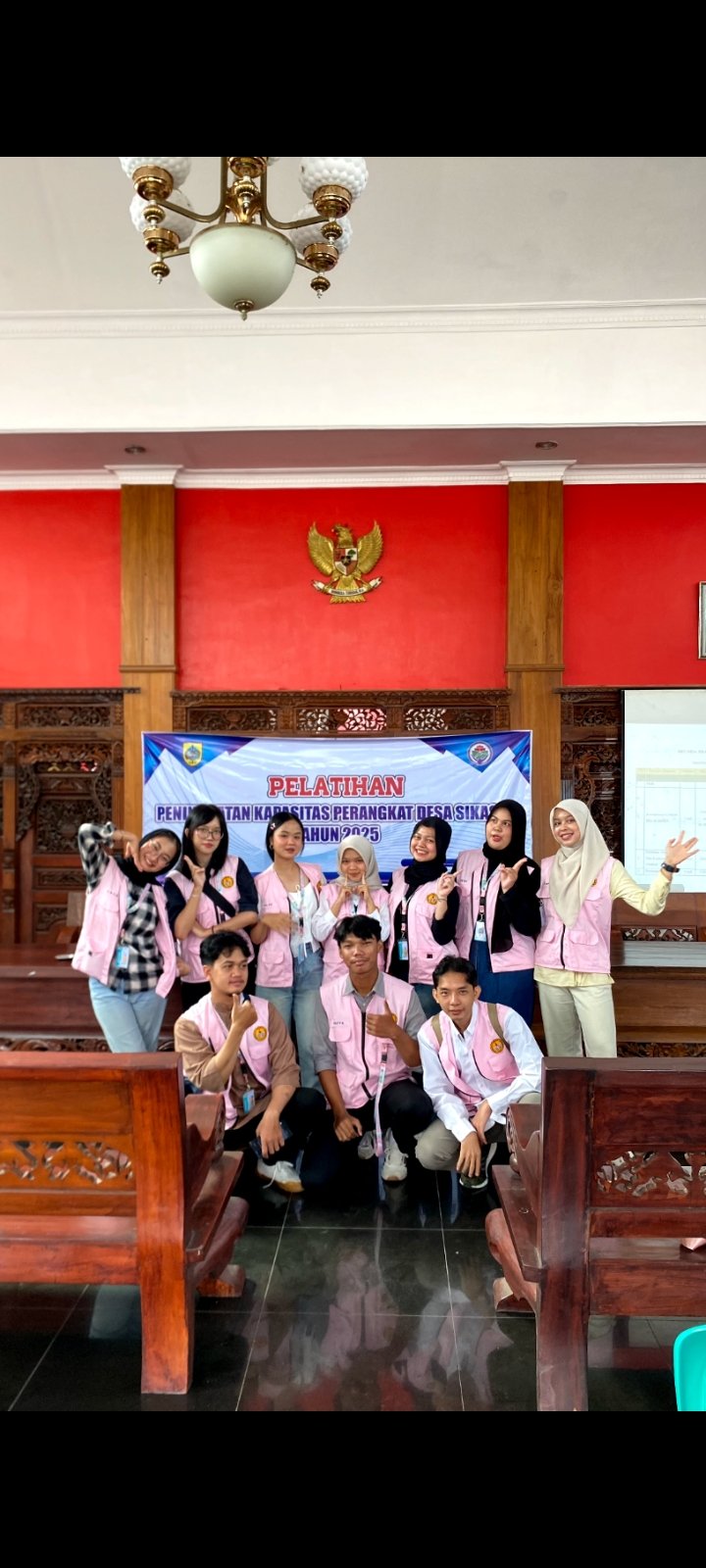 Pemaparan Program kerja di balai desa