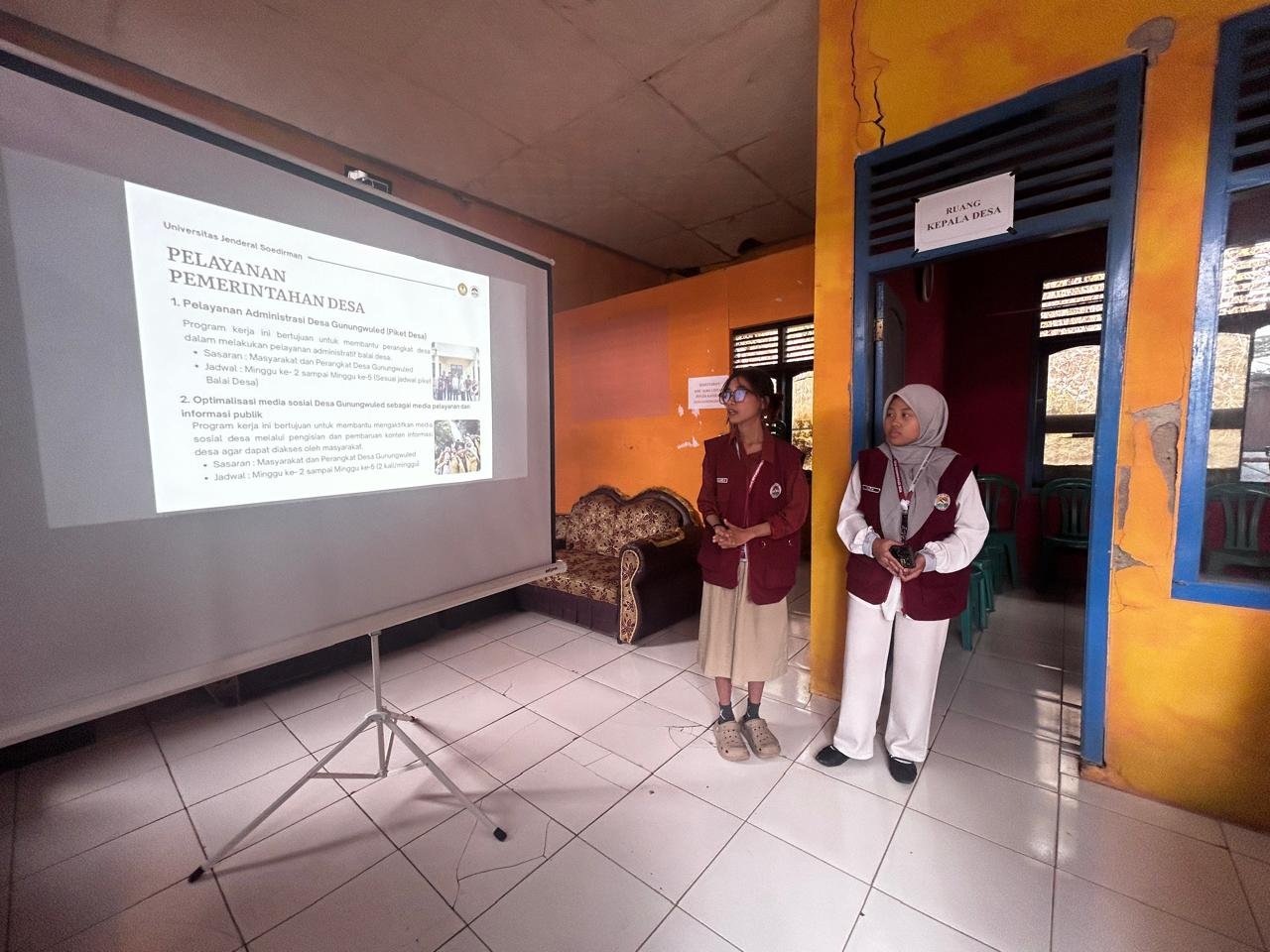 Pemaparan Program Kerja KKN Desa Gunungwuled