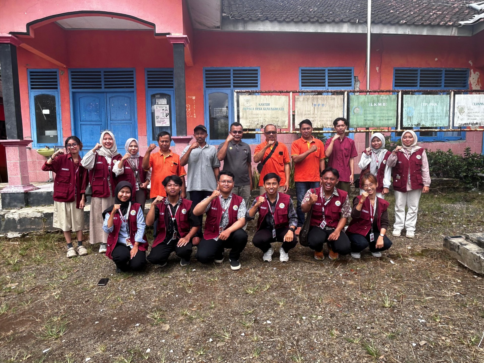 Pemaparan proker kepada perangkat desa