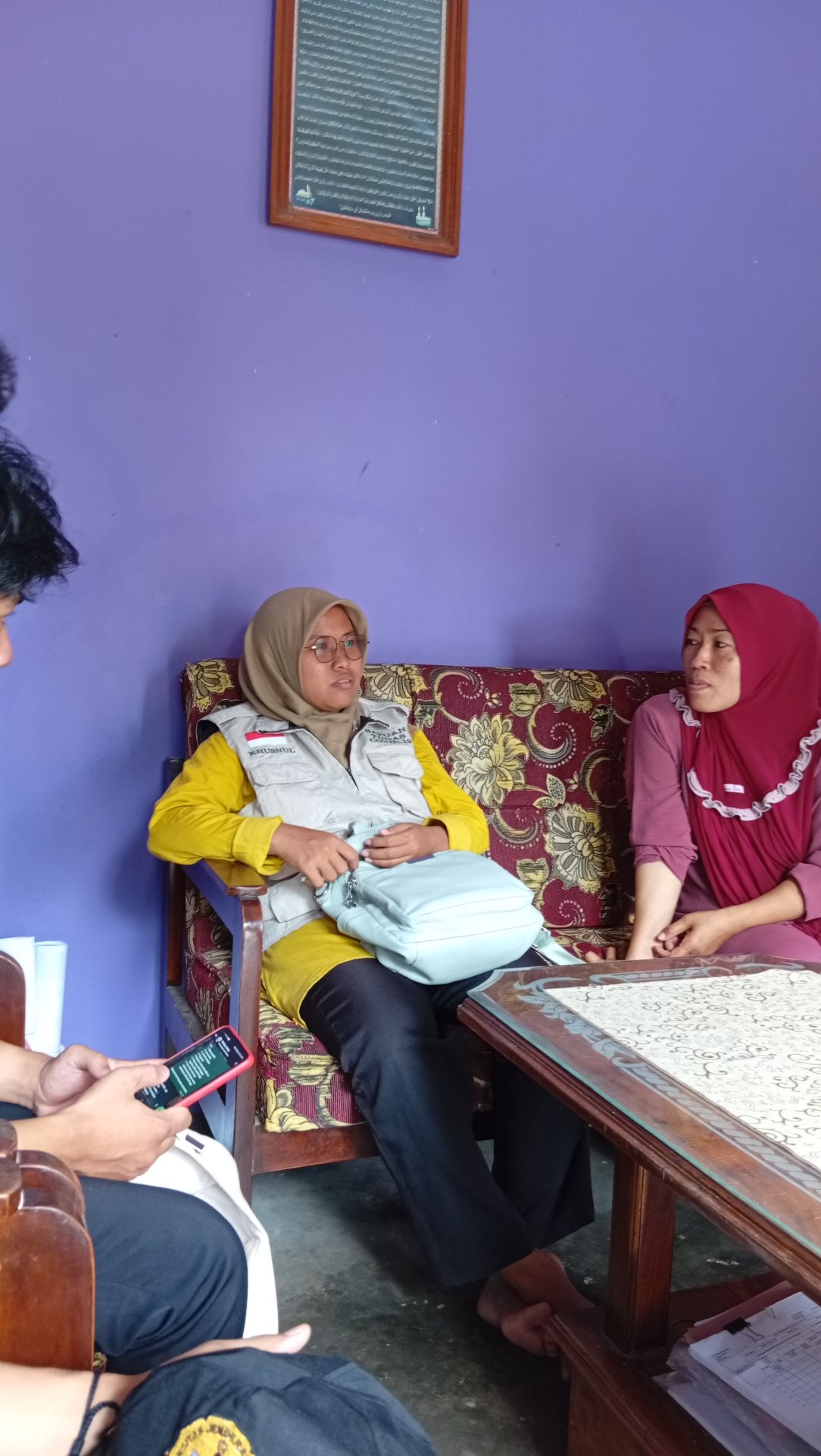 Kunjungan UMKM Pembuat Donat