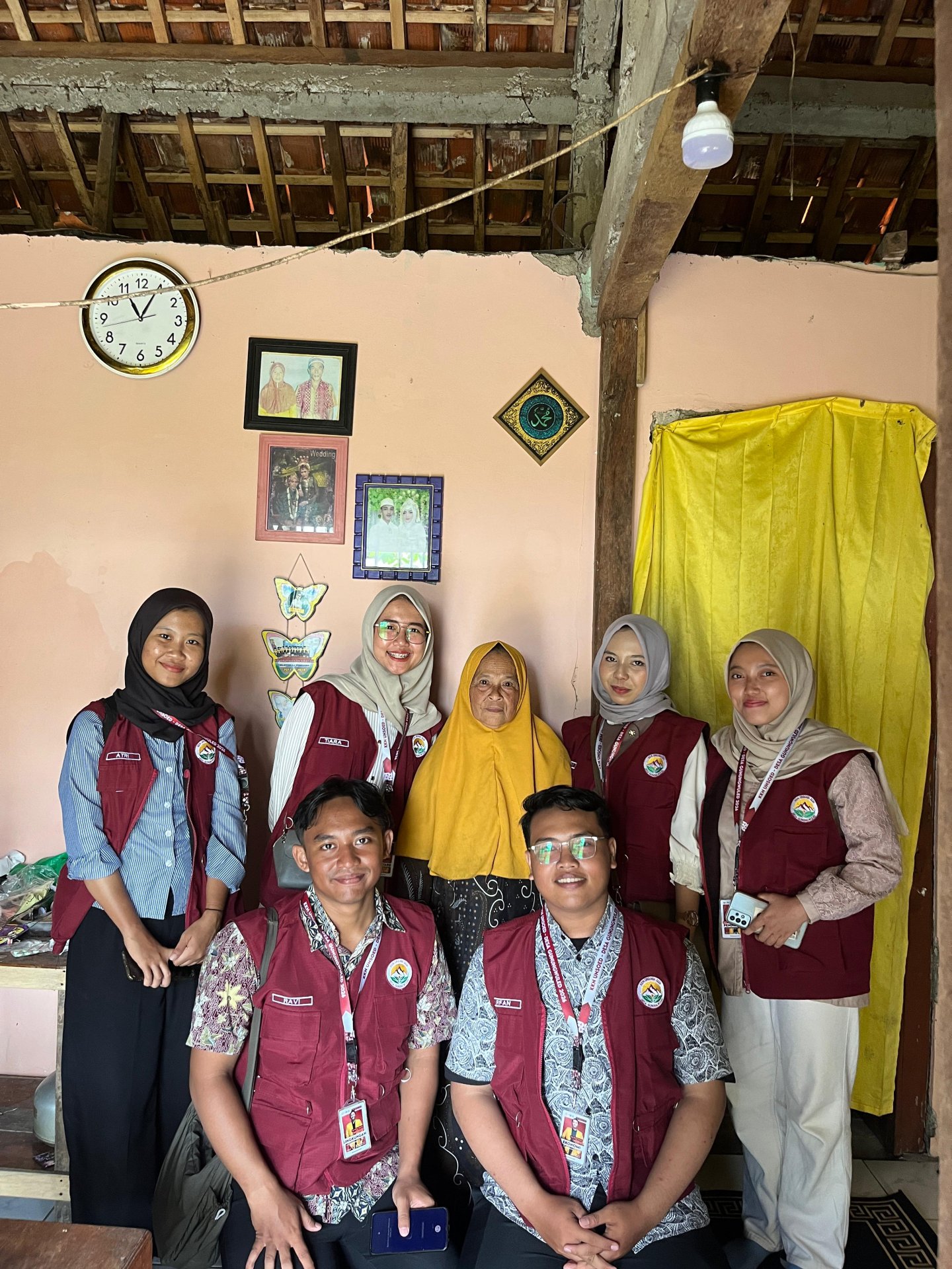 Kunjungan Bu Ratmini Produksi Tempe Lokal