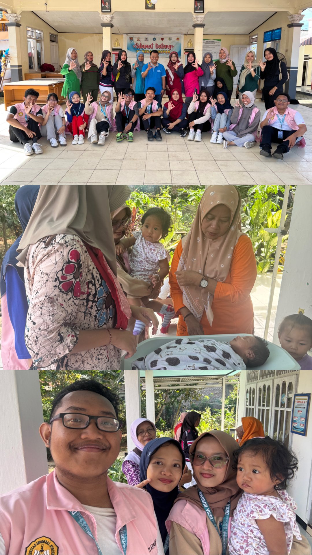 Day 3 KKN: Senam Pagi dan Kunjungan Posyandu