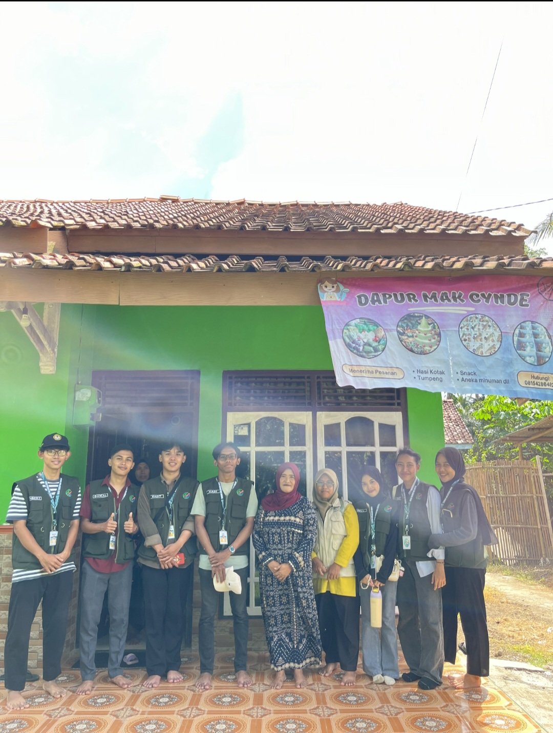 Kunjungan ke UMKM Catering