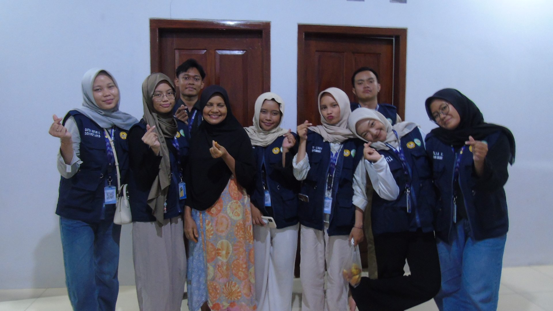 Kunjungan ke Rumah Ketua Kelompok Wanita Tani