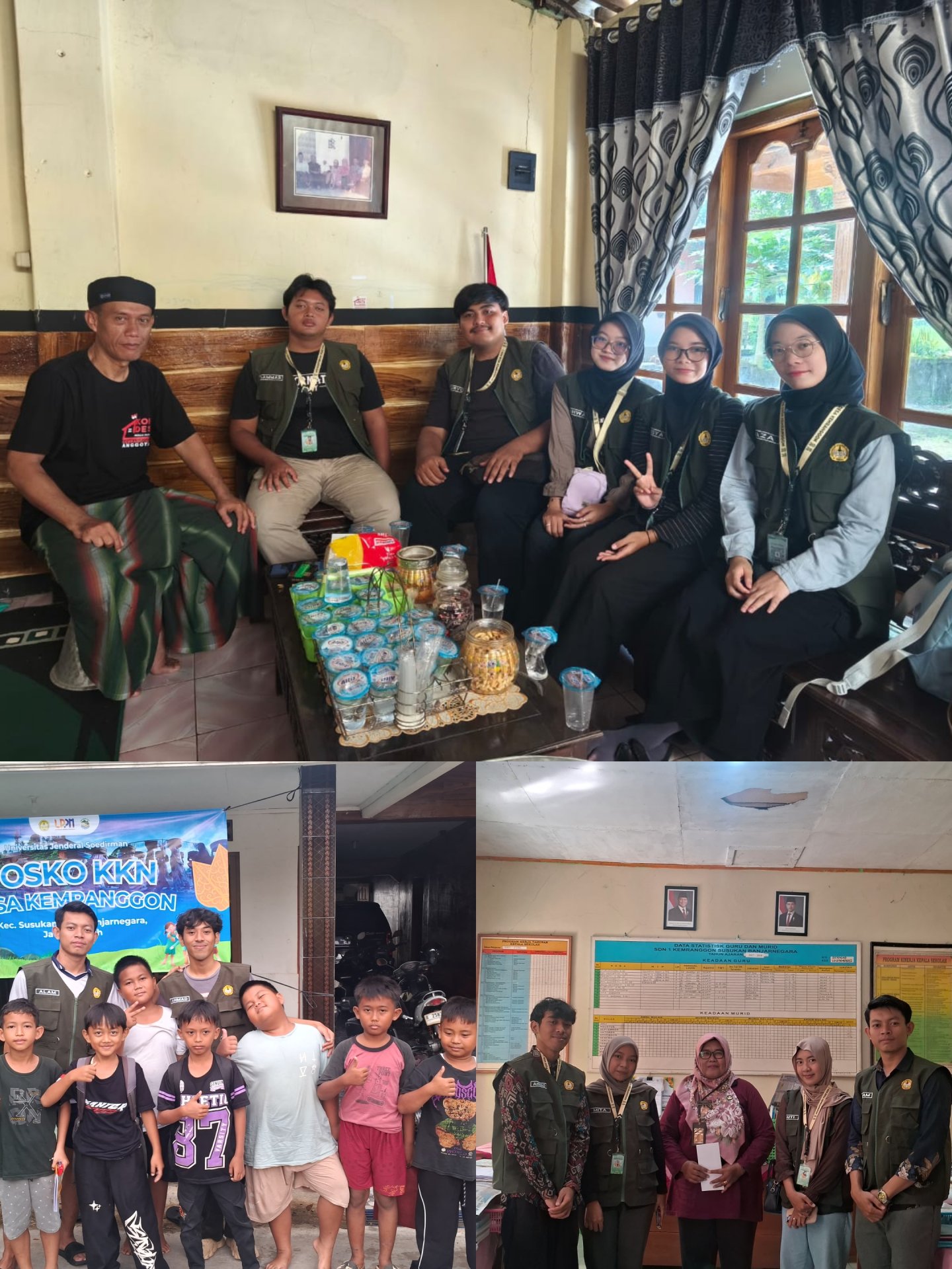 Hari 3.4 (Pemberian surat kepada semua SD di desa Kemranggon)