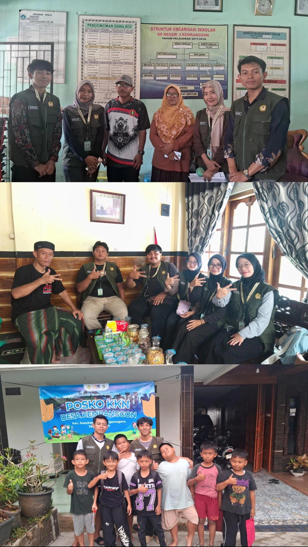 Hari 3.4 (Pemberian surat kepada semua SD di desa Kemranggon)