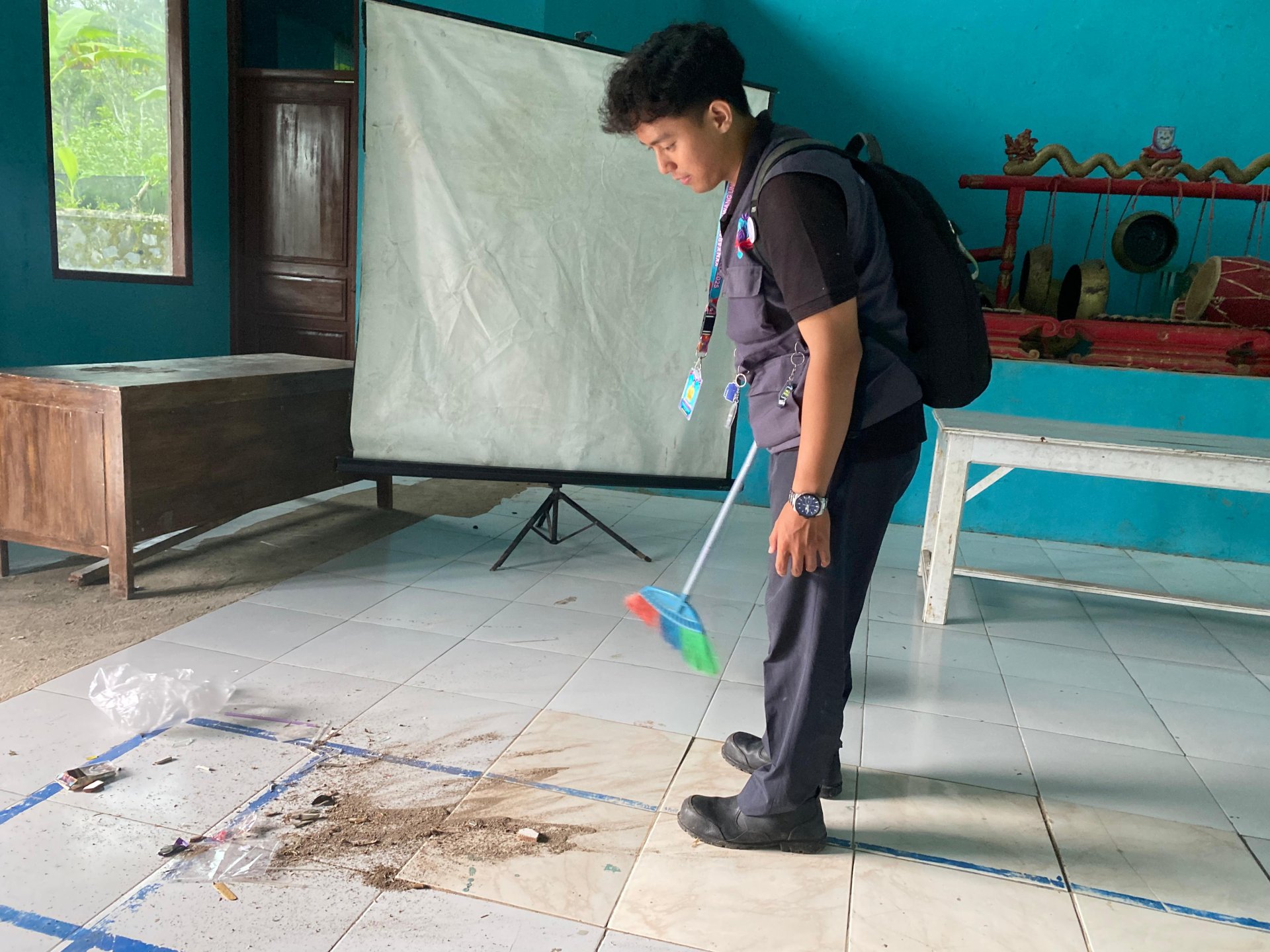 PERSIAPAN ACARA SOSIALISASI DAN PENANAMAN POHON MULTIGUNA DESA KARANGBAWANG