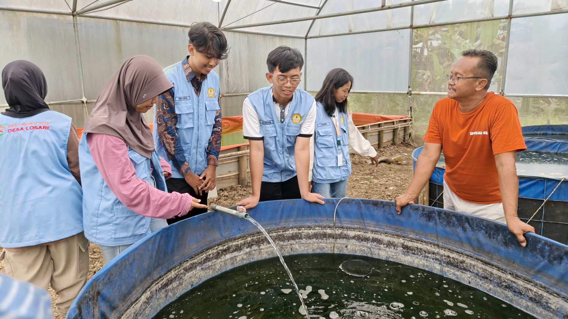 Kunjungan ke Lahan Bumdes untuk Pembahasan