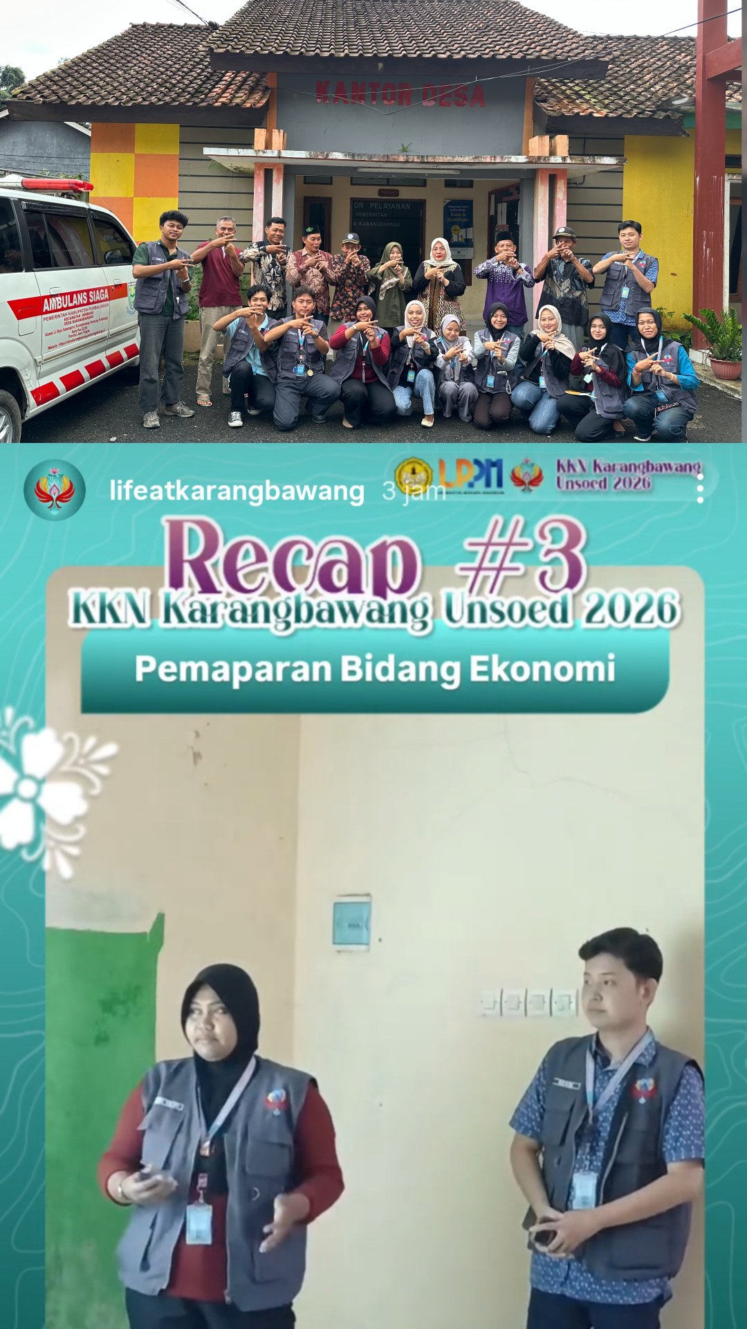 Sosialisasi program kerja dan persiapan proker bidang lingkungan