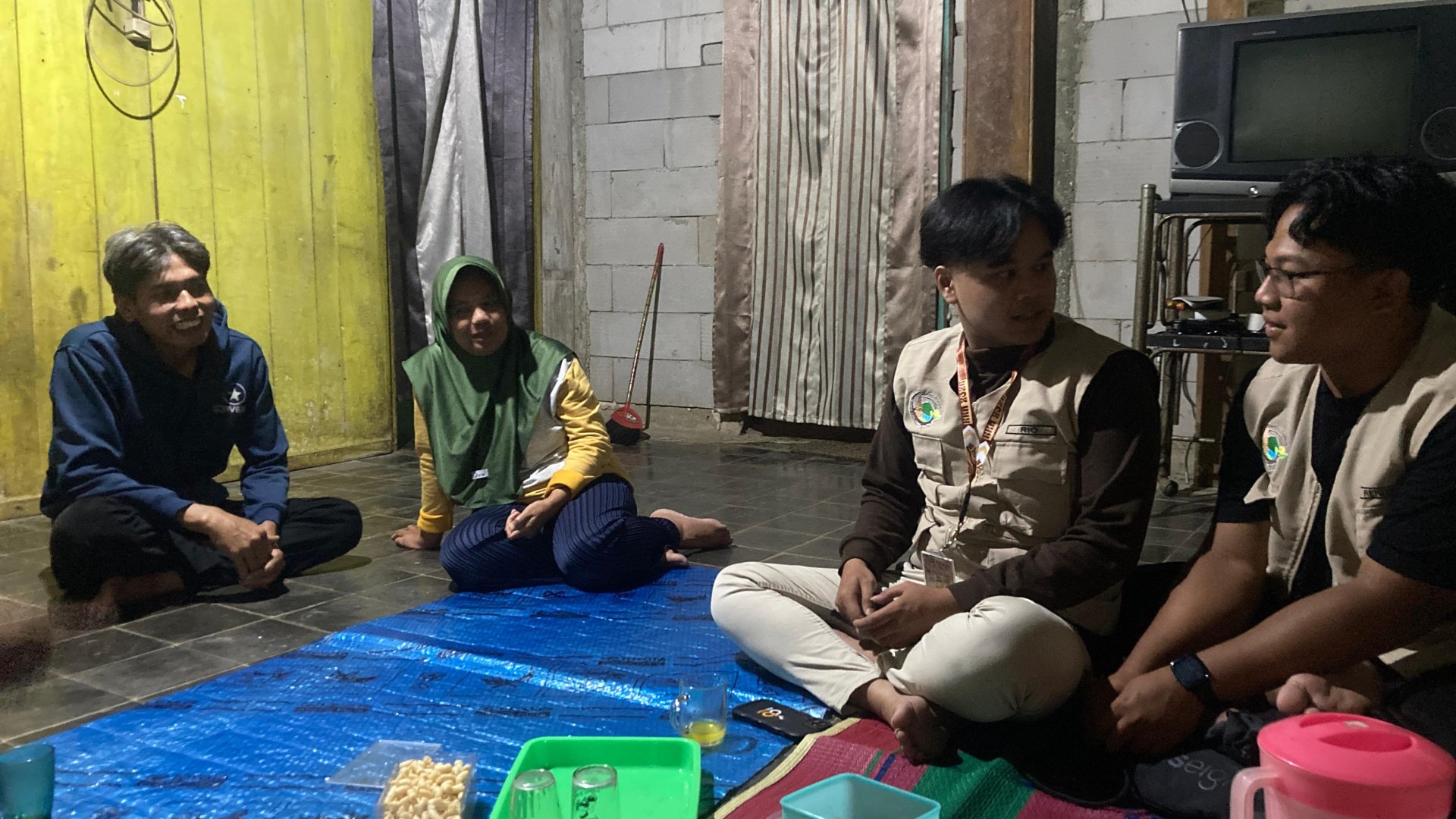 Pendataan Posyandu, Kunjungan ke Ketua RT 10, dan Bermain Voli dengan Pemuda Desa