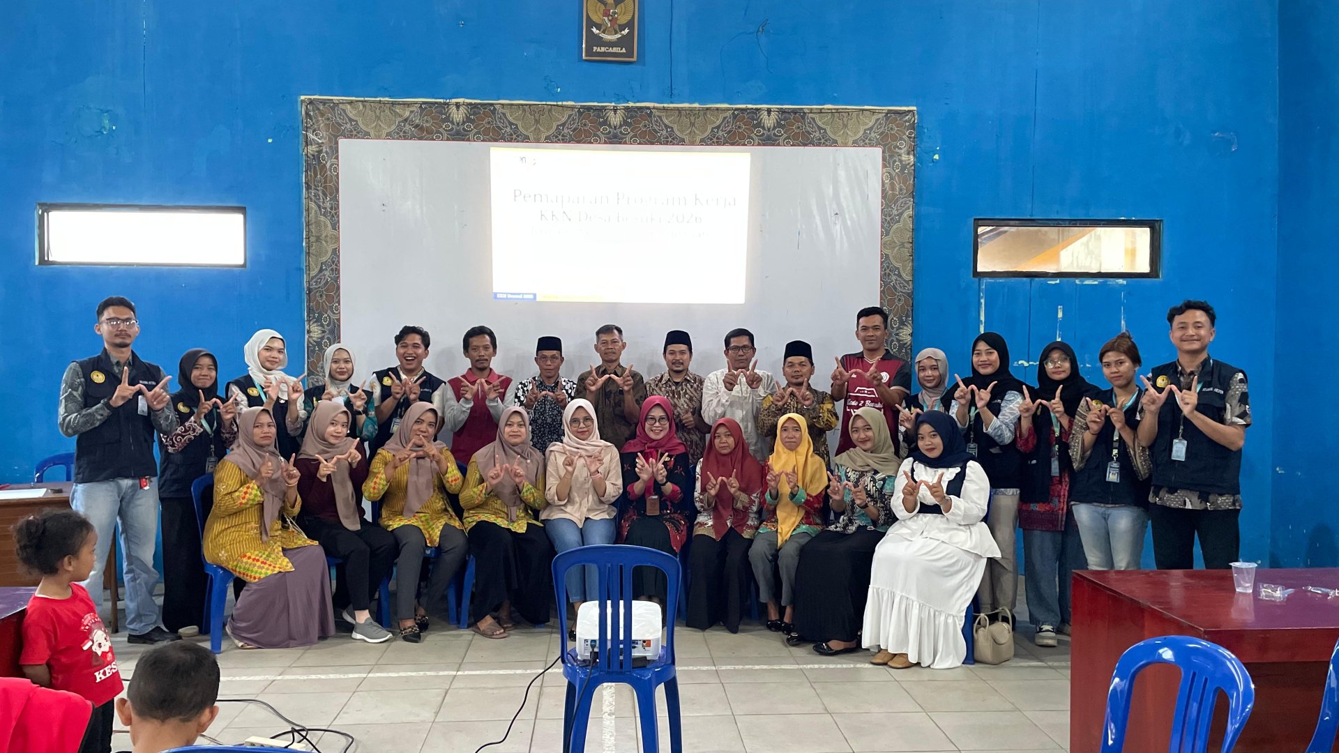 Pemaparan program kerja KKN Desa Besuki 2026