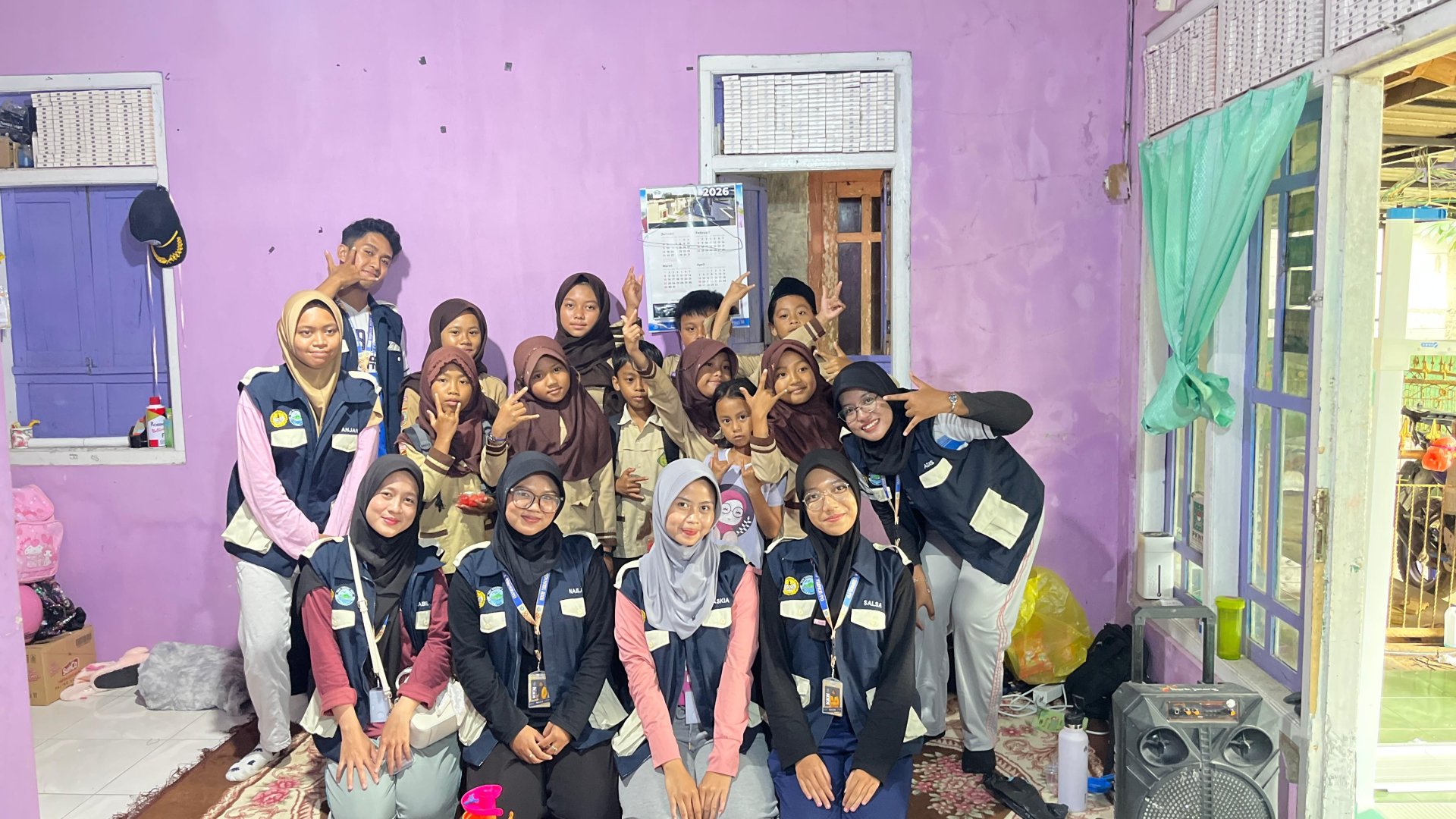 Posyandu Balita dan Lansia swrta Senam Sehat