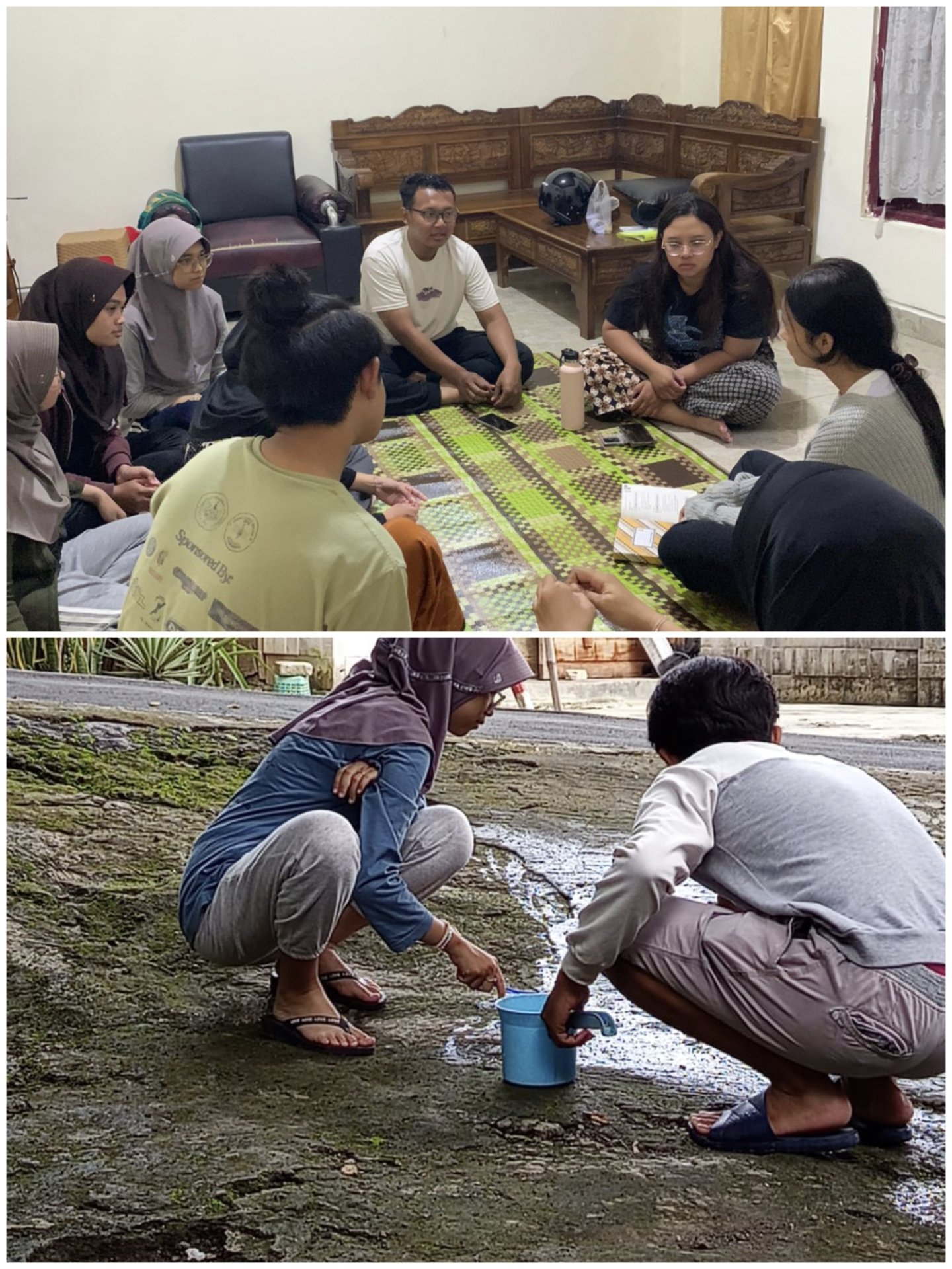 Jumat bersih dan Pemasangan banner