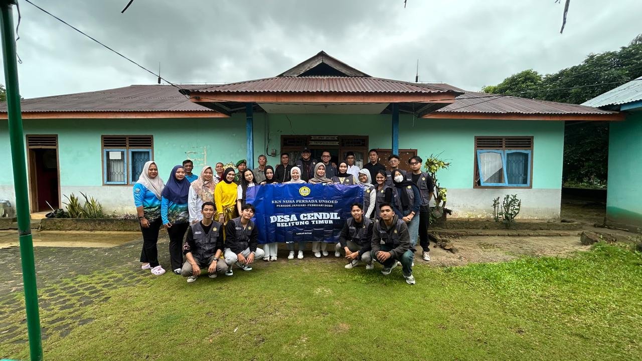 Keberangkatan menuju tempat lokasi kkn nusa persada ke Desa Cendil, Klapa Kampit, Belitung Timur